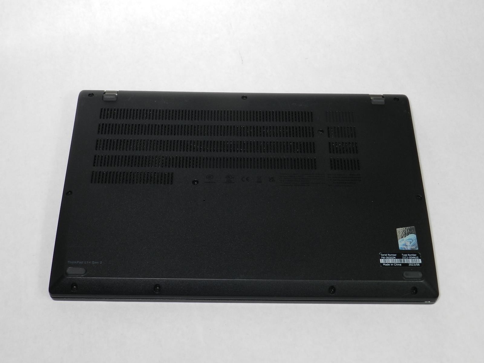 LENOVO THINKPAD L14 GEN 3 | i7-1260P | 512GB SSD | 16GB | B+ | WINDOWS 11 PRO