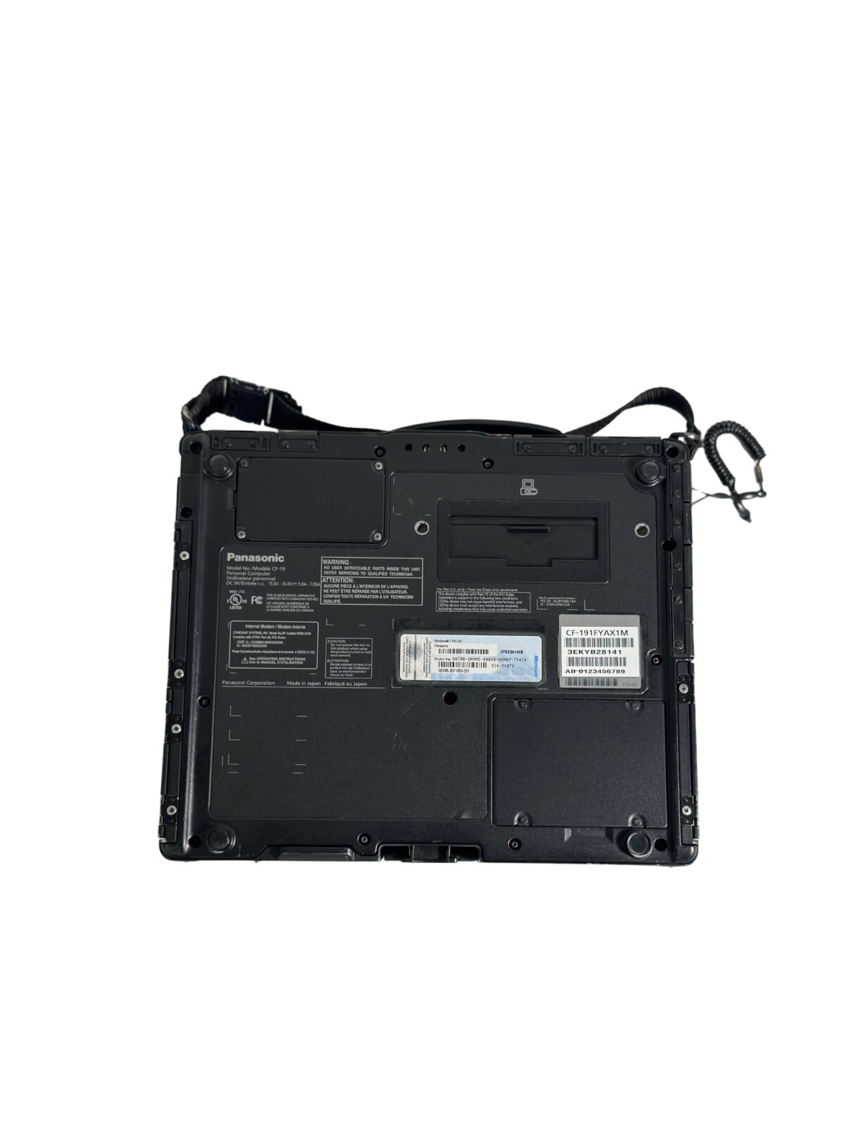 Panasonic Toughbook CF19 MK6 Core i5 3320M 8GB RAM 512GB SSD Touch Win 10 Pro