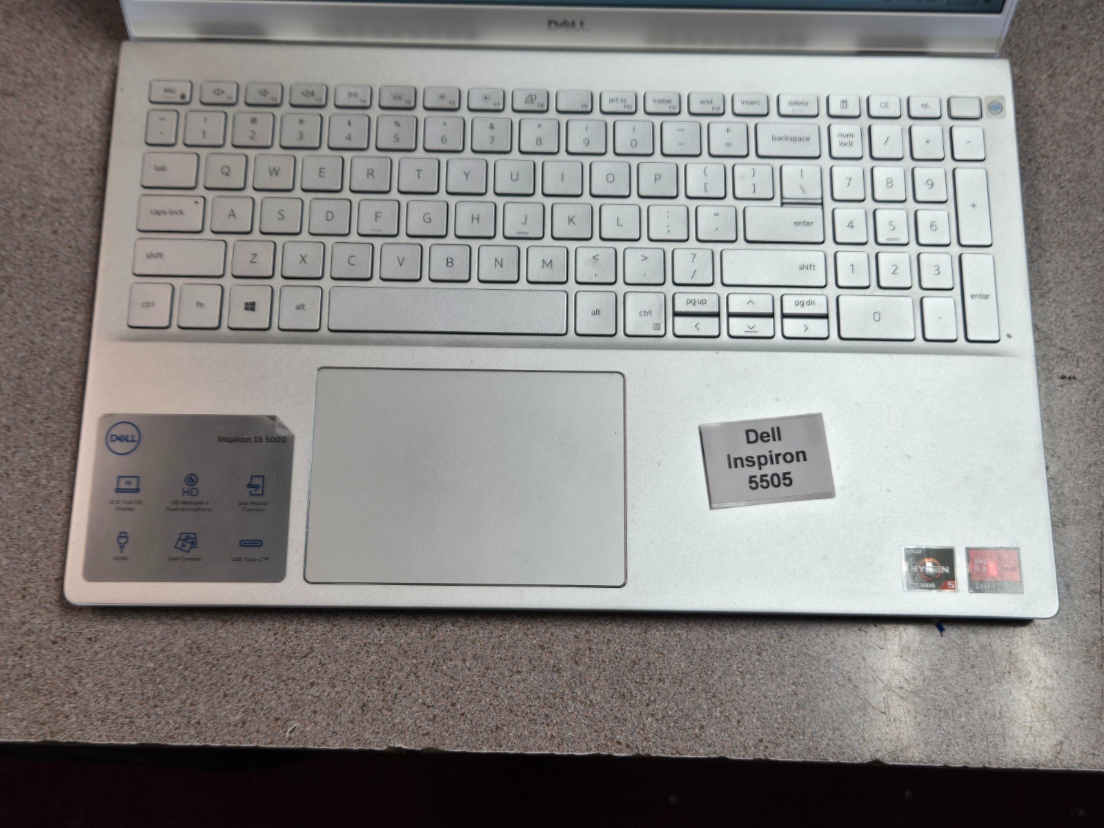 Dell Inspiron 5505 15.6″ Ryzen 5 4500U 8GB RAM 256SSD **READ**