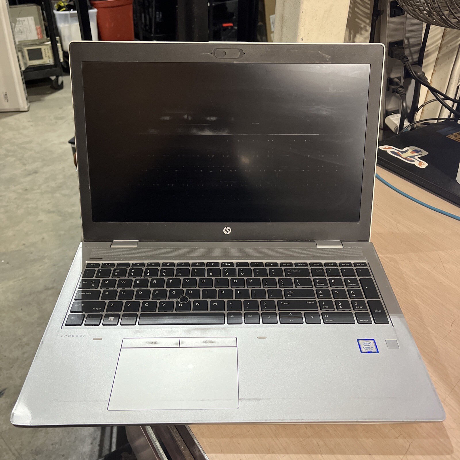 HP PROBOOK 650 G5 INTEL CORE I5-8265U 1.60GHZ 8GB RAM NO HD