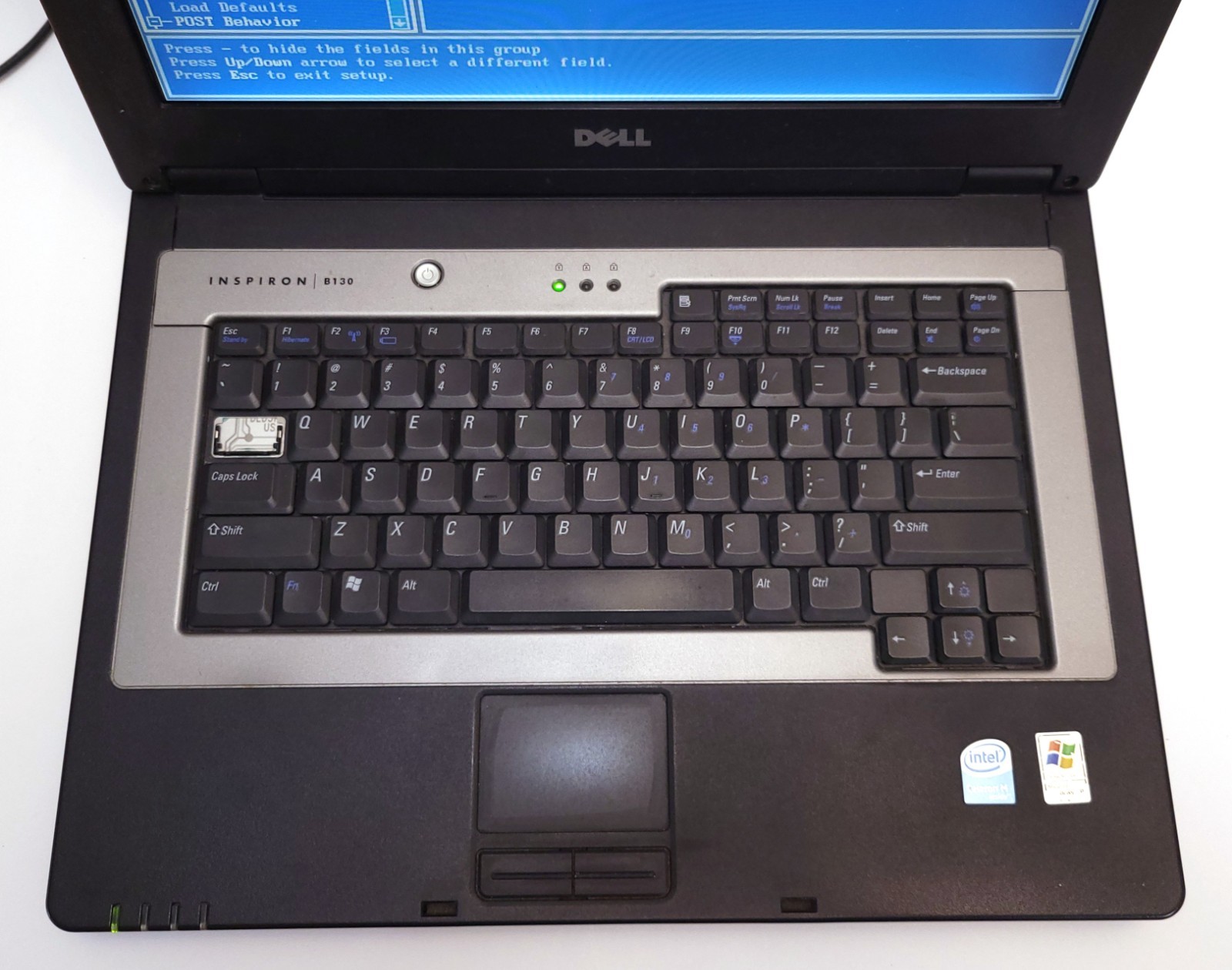 Dell Inspiron B130 w/ OEM Charger — Intel Celeron M 1.60GHz — NO OS/HDD/BATTERY