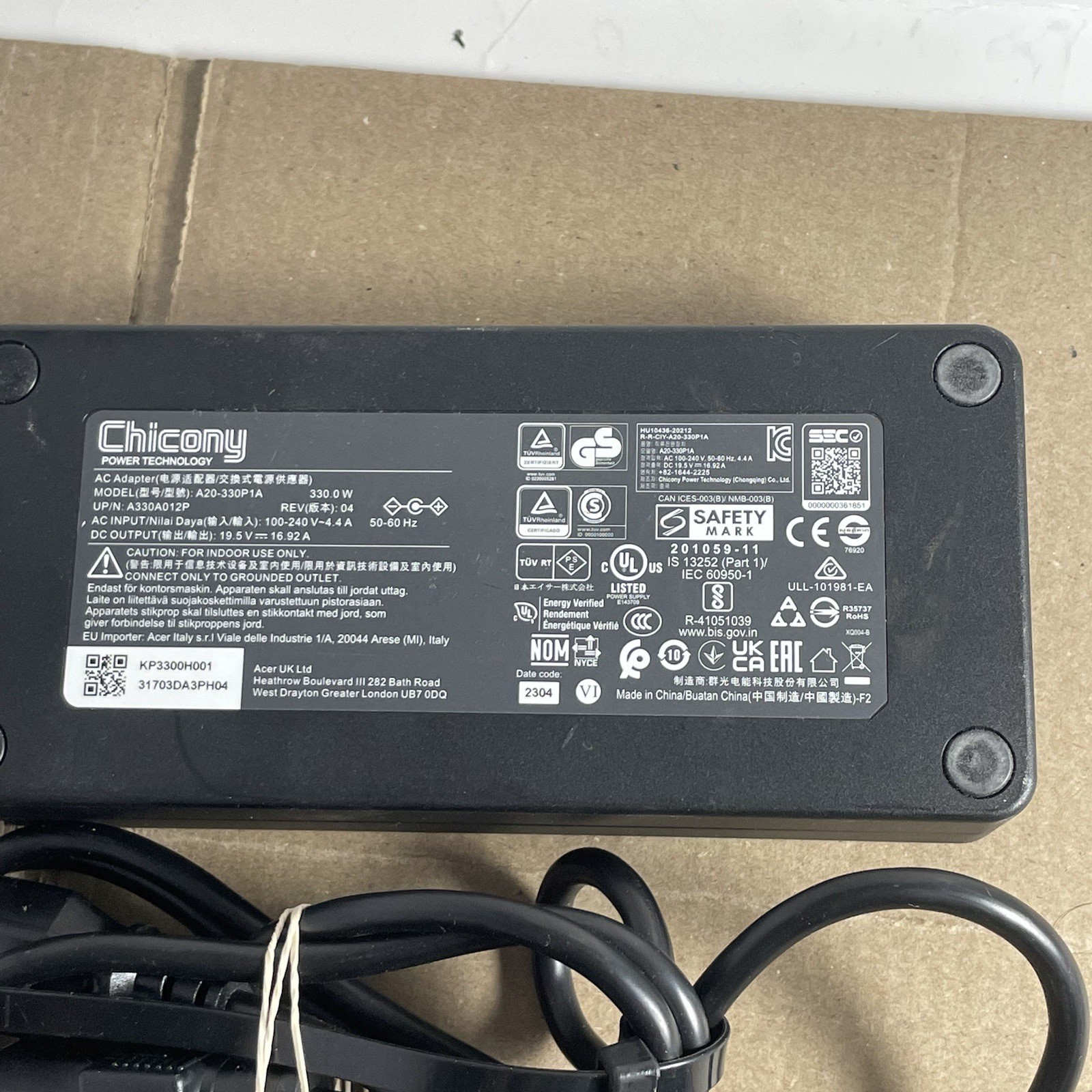 Acer Predator Helios 16 PH16-71 Geforce RTX 4070 i7-13700HX 16GB RAM 1TB SSD
