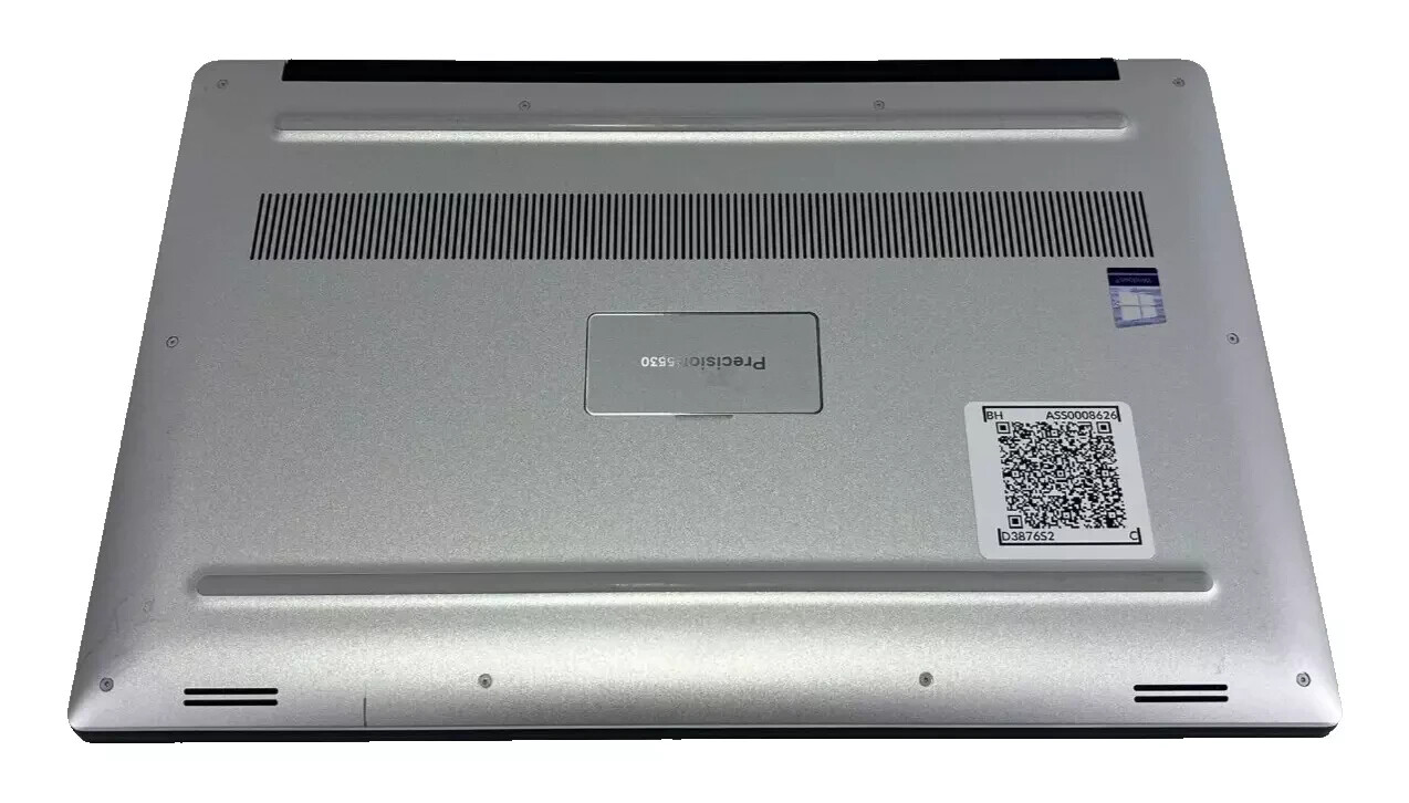 Dell Precision 5530 15.6″ Laptop i5 8th Gen 500GB SSD 16GB SSD Win 11 Pro (AVA)