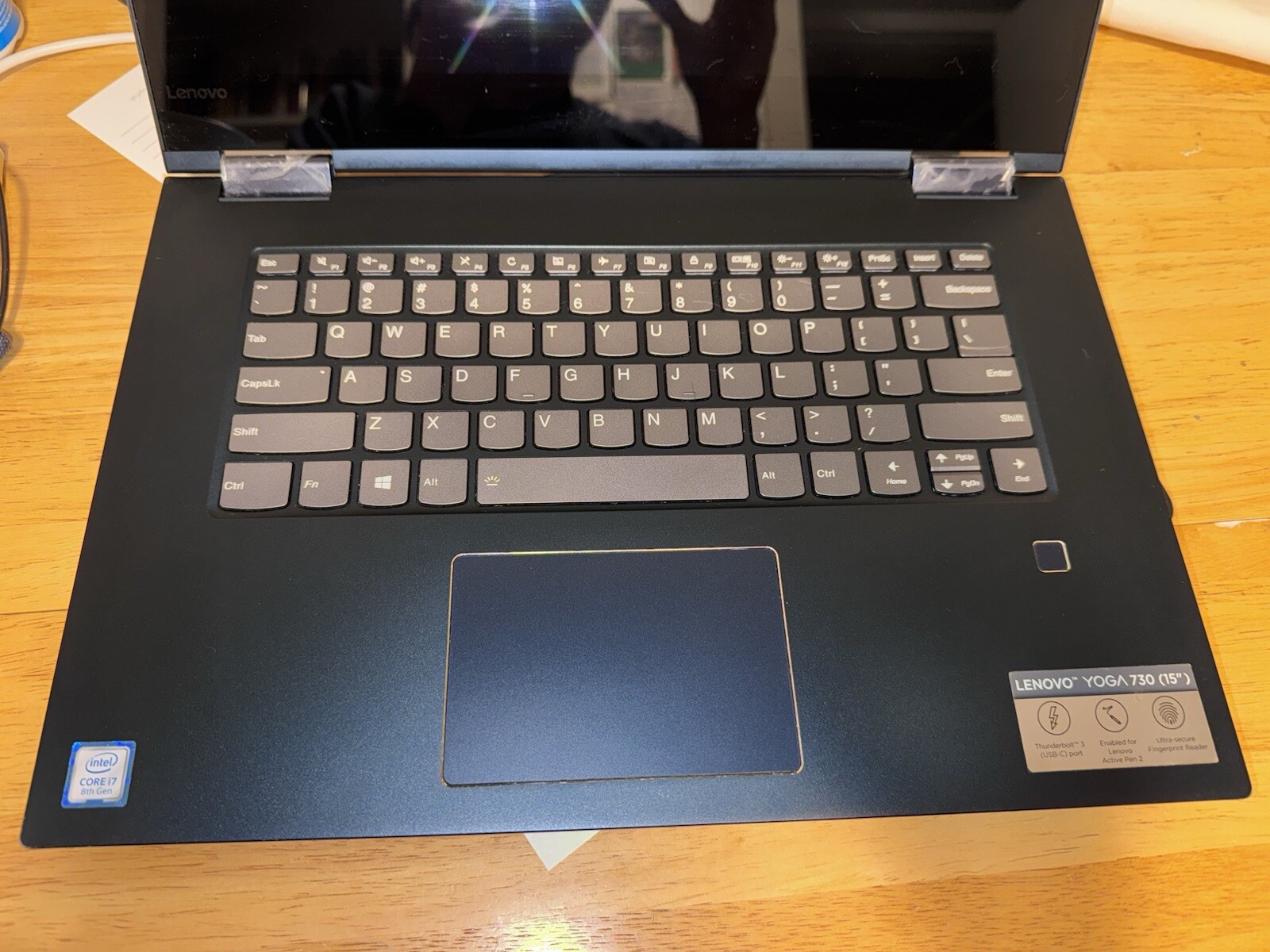 Lenovo Yoga 730 2 In 1 15.6 i7 8th Gen 8GB 256 GB SSD Abyss Blue FOR PARTS ONLY