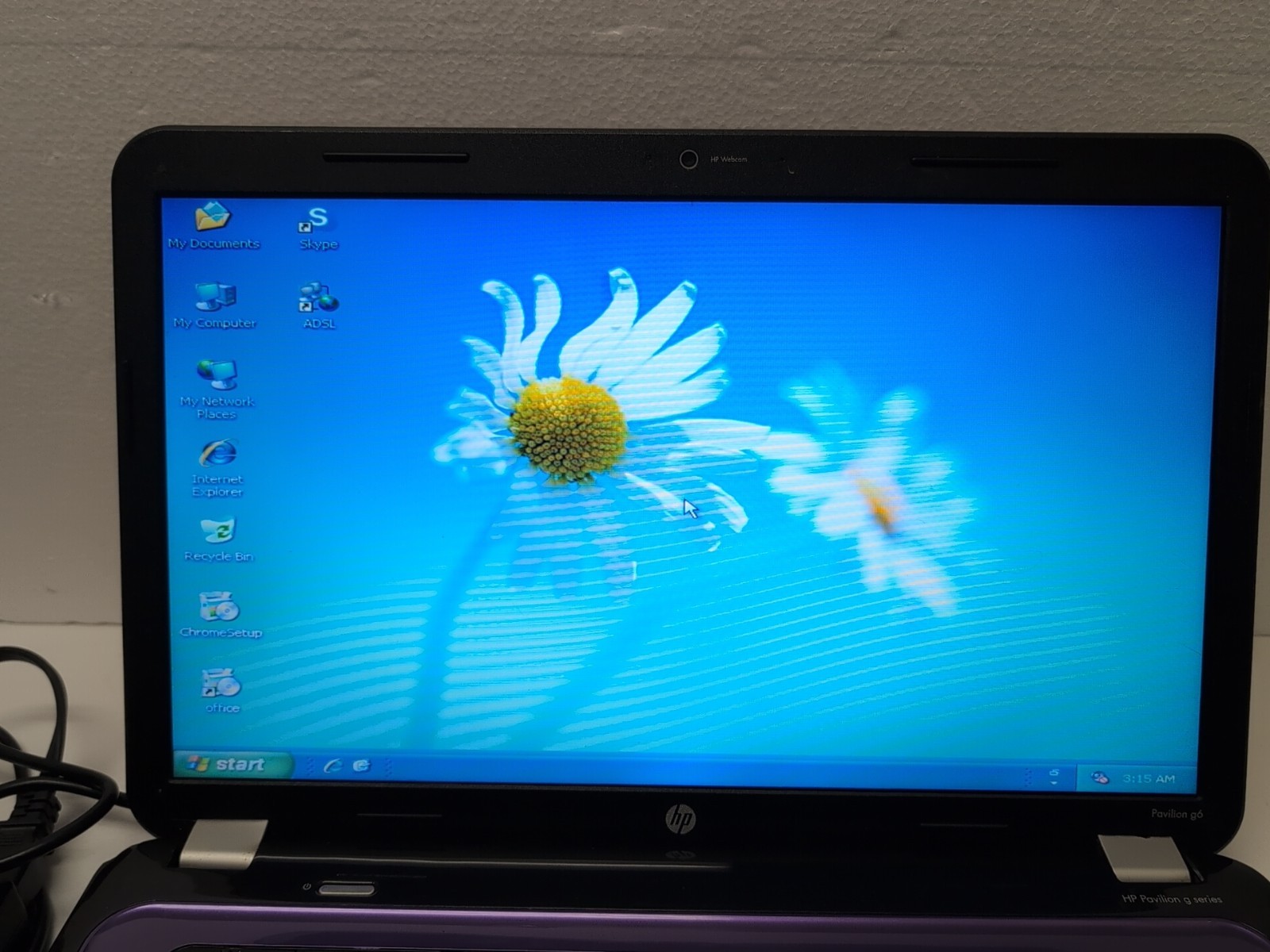 HP PAVILION G6 15.6″ Laptop – AMD E-450 APU/4GB RAM/250GB HDD/ Win XP (*READ) –