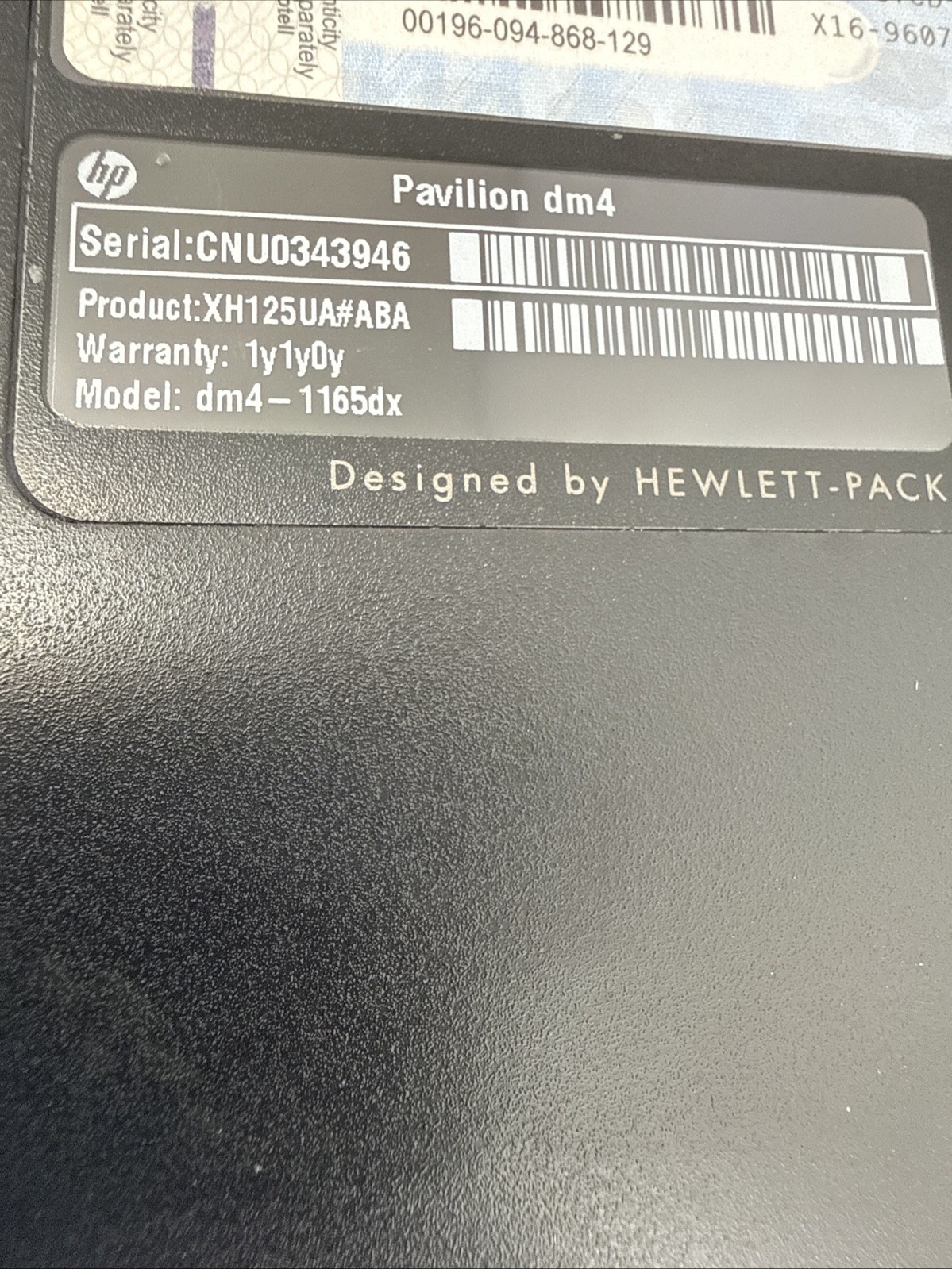 Lot of 2 HP Pavilion dm4 14″ Laptop Intel i5-2430M 4GB Ram Working