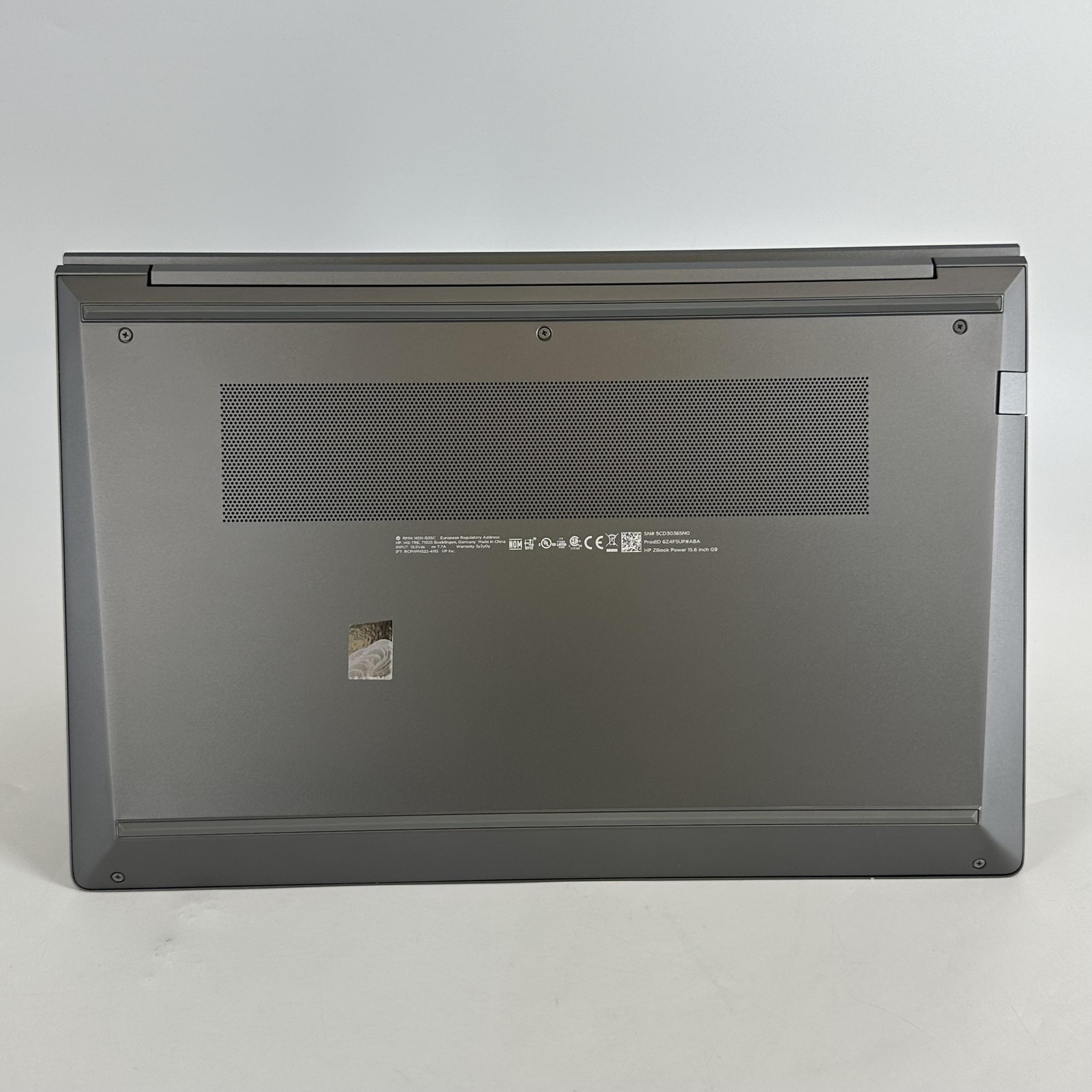 HP ZBook Power 15 G9 Gray FHD 2.4 GHz i7-12800H 32GB 1TB SSD NVIDIA RTX A2000