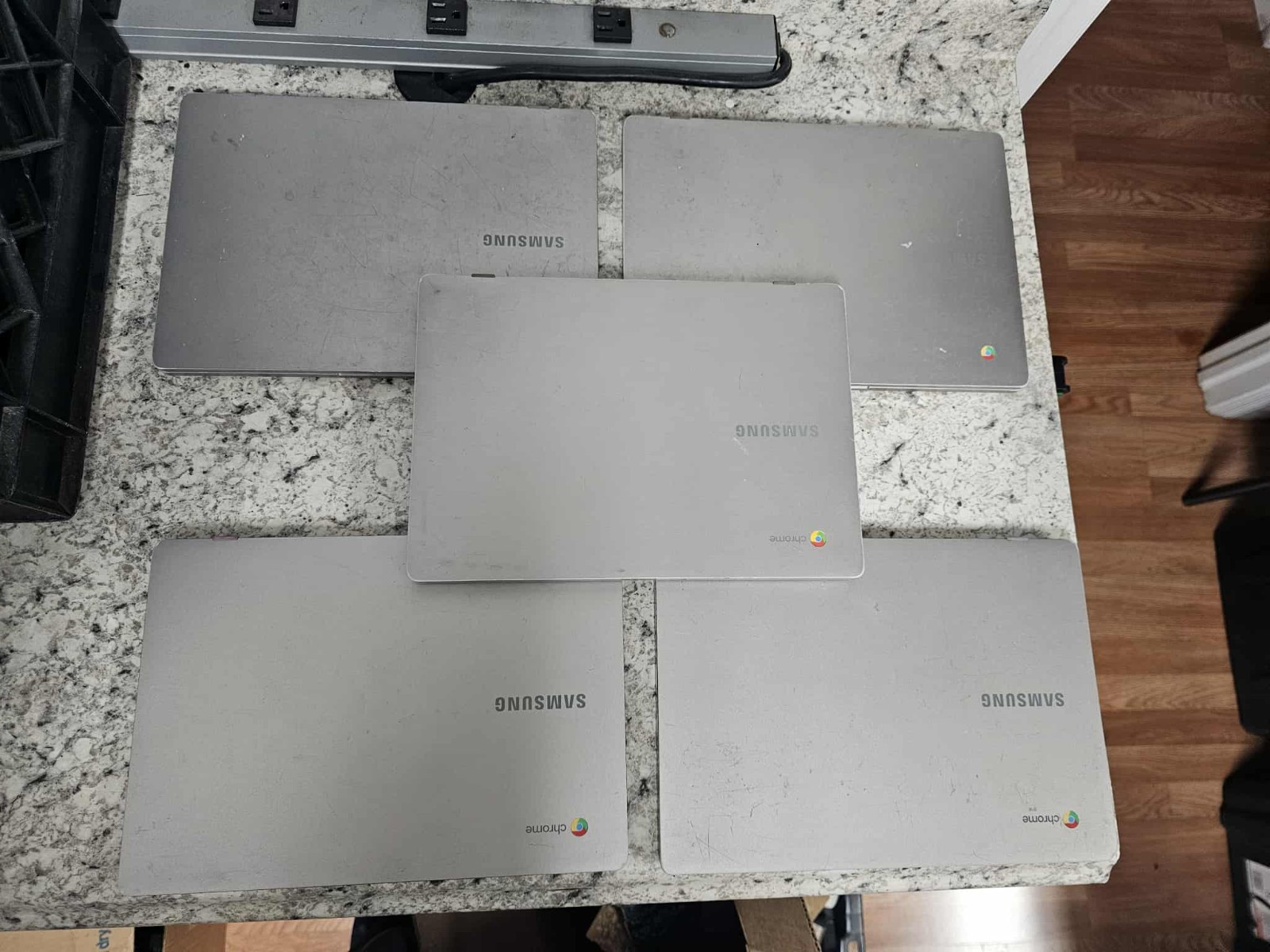 5 Samsung Chromebook 4 XE310XBA 11.6 Intel Celeron Chrome OS Working School 6129