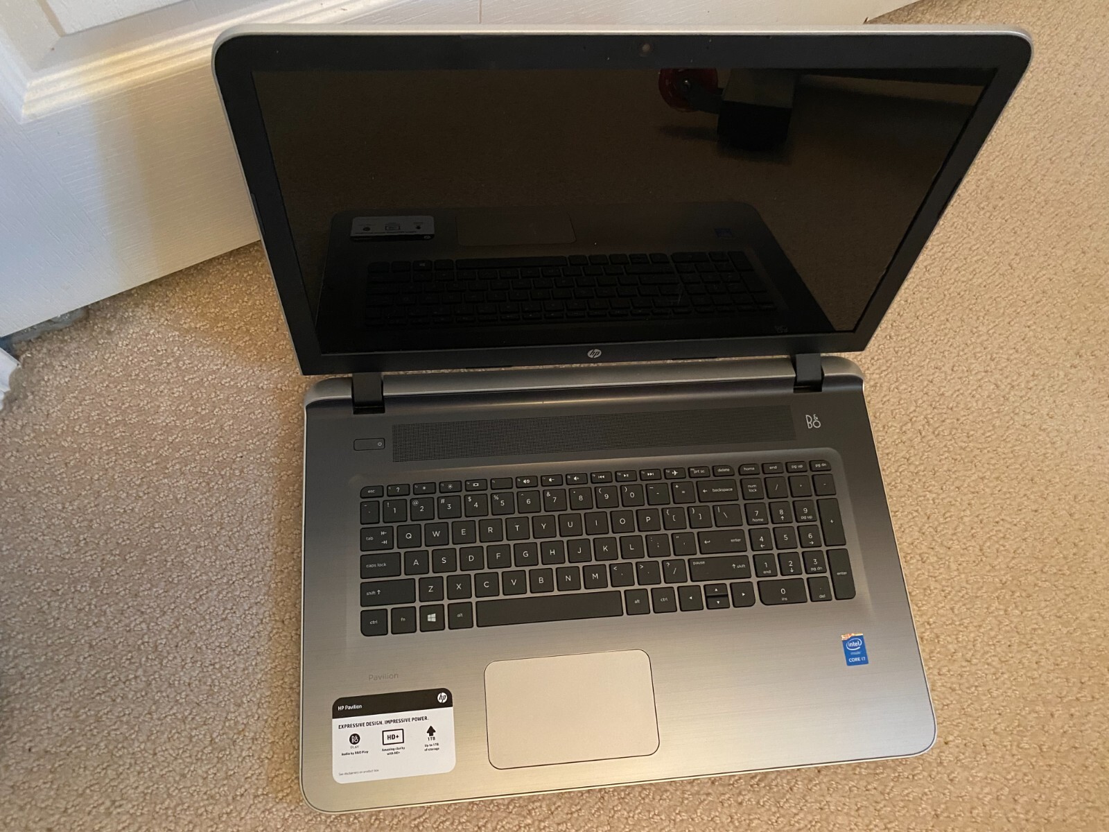 HP Pavilion Notebook 17-g103dx 17.3″ Screen 1TB HDD 8GB RAM