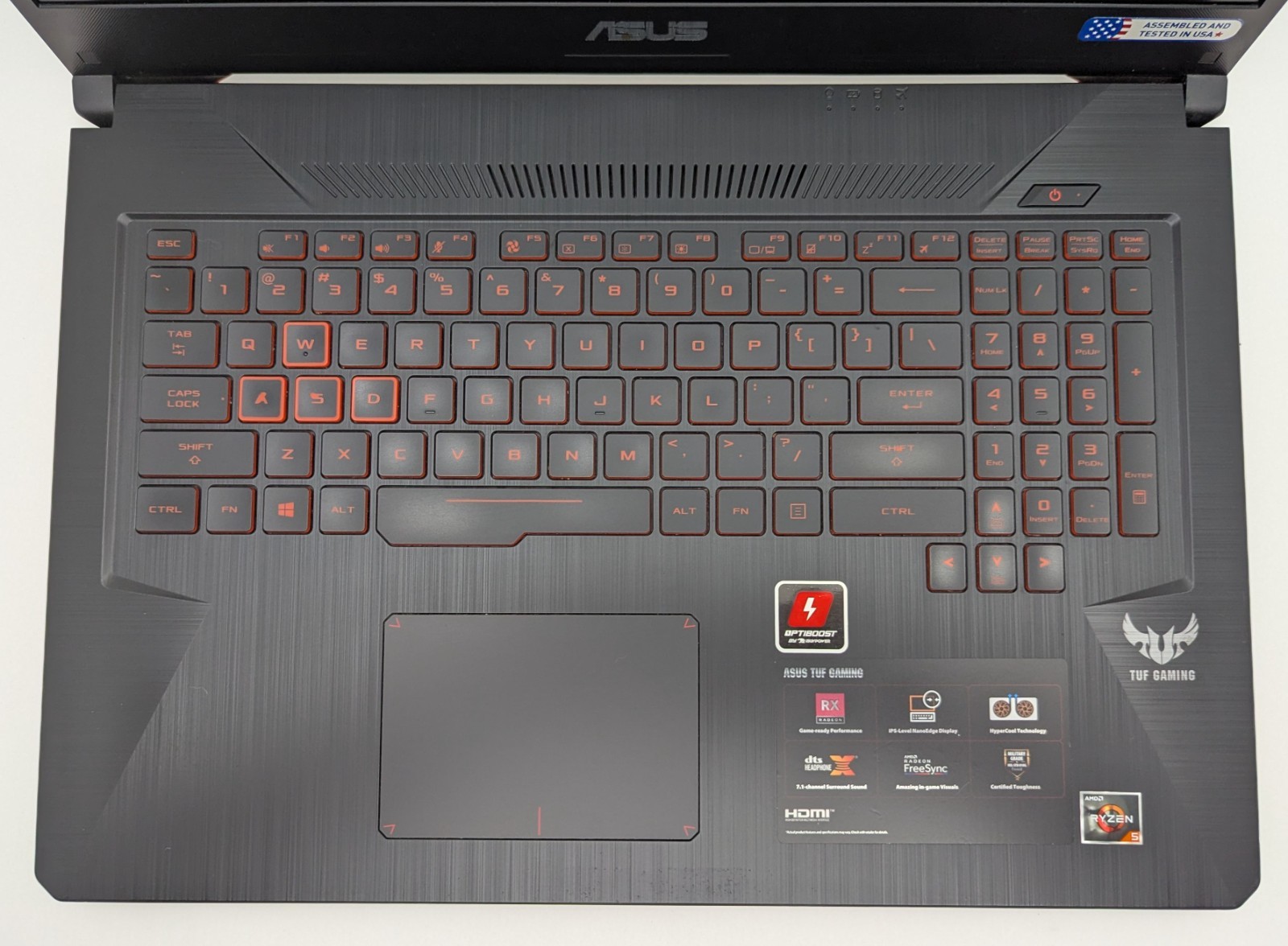 NO POWER – ASUS TUF Gaming FX705DY 17.3″ Laptop AMD Ryzen 5 3550H RX 560X *READ*