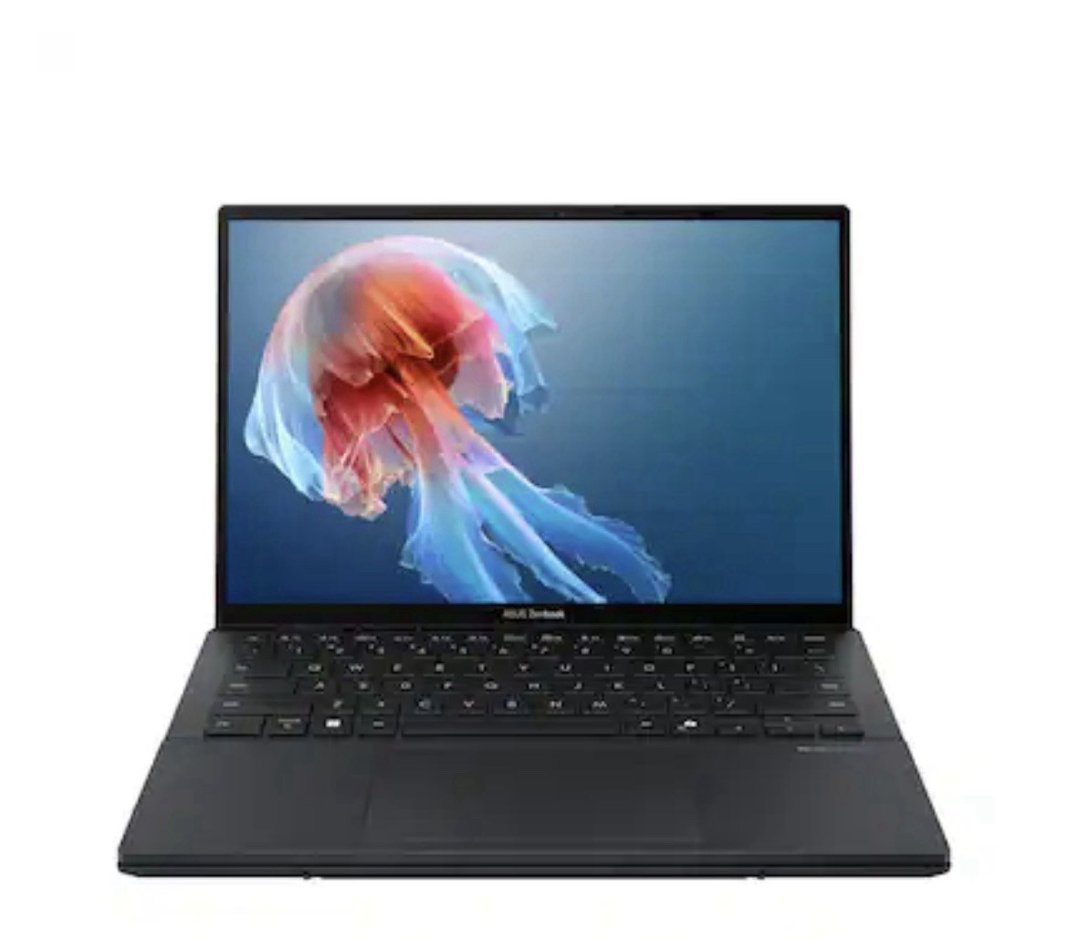 ASUS Zenbook DUO Laptop, Dual 14” OLED 3K 120Hz Touch Display, Inkwell Gray