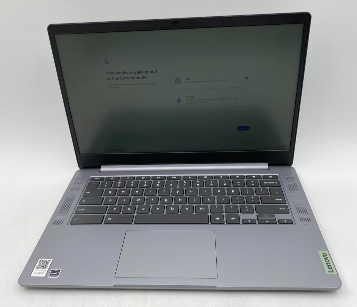 Lenovo IdeaPad3 Chrome 14M836 MEDIATEK MT8183 64GB SSD 4GB DDR4 LAPTOP GOOD/READ