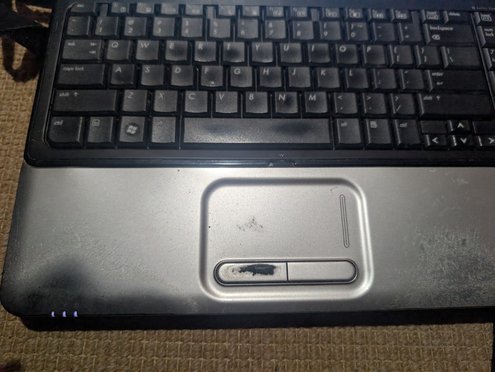 HP G60 15″ Laptop Pentium Dual-Core T4400 boots but for parts/repair (read)