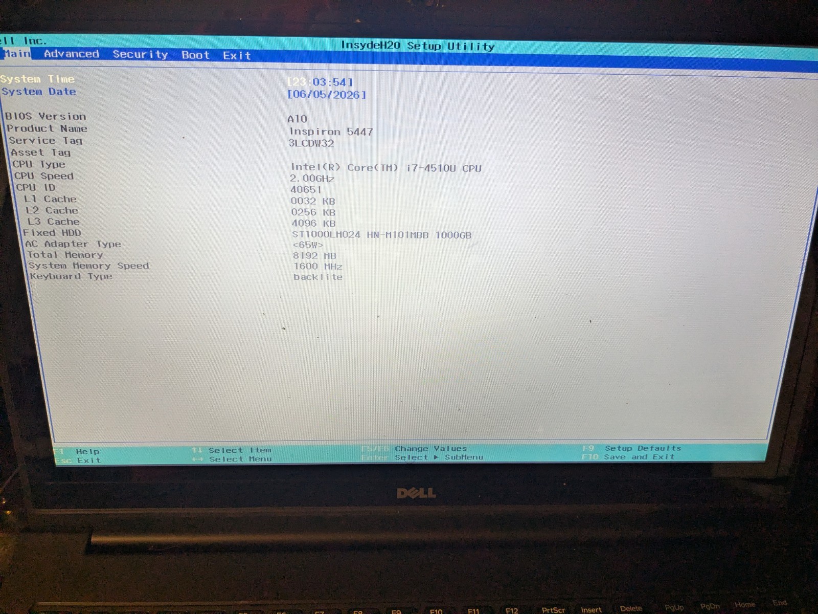 Dell Inspiron 5447 Laptop 15.6″ i7-4510U 2.00GHz 8GB 1TB HDD Win 8.1