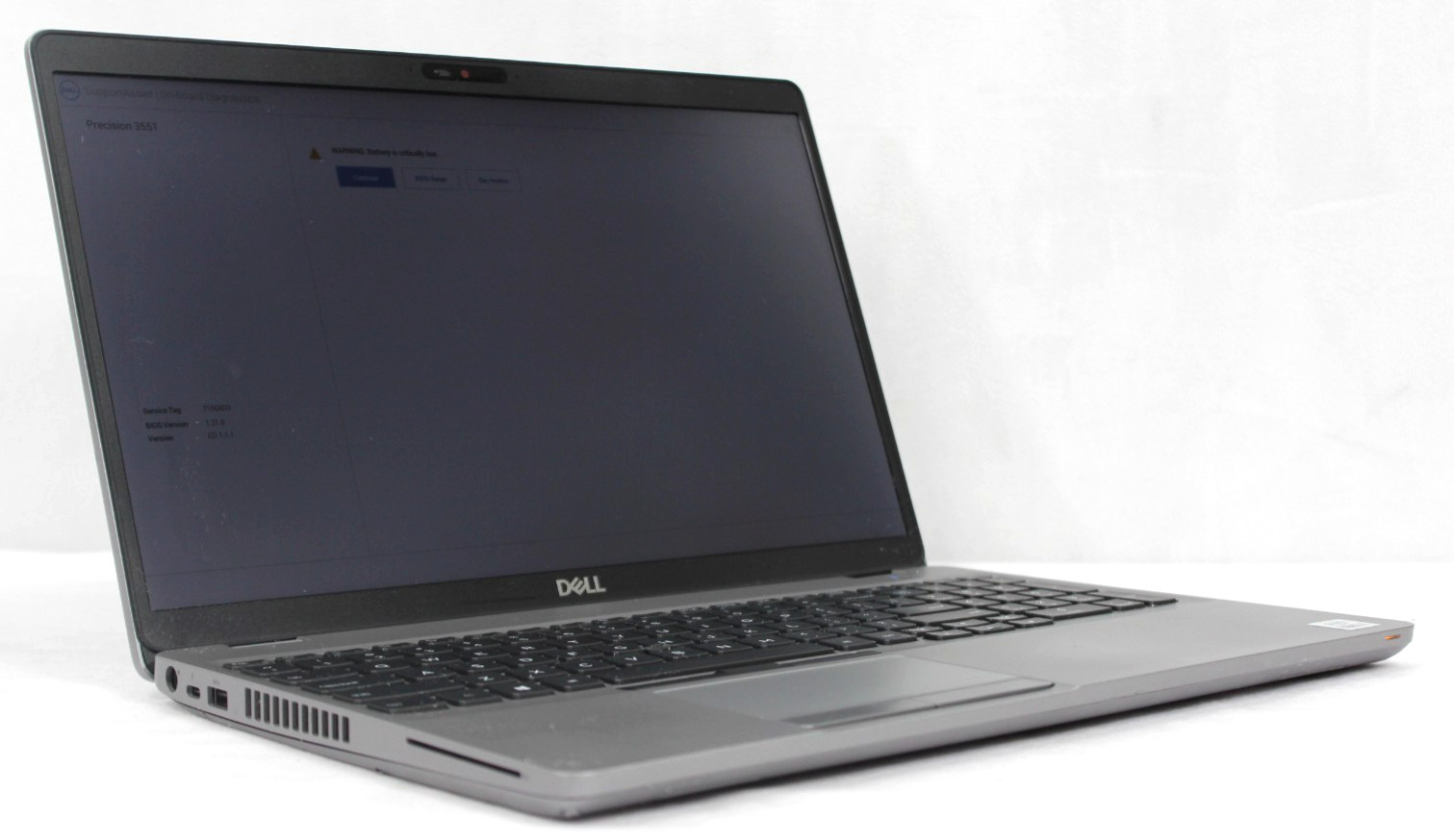 Dell Precision Laptop 3551 Intel i7-10850H 2.7GHz 16GB 256GB 6-Core SSD Win11