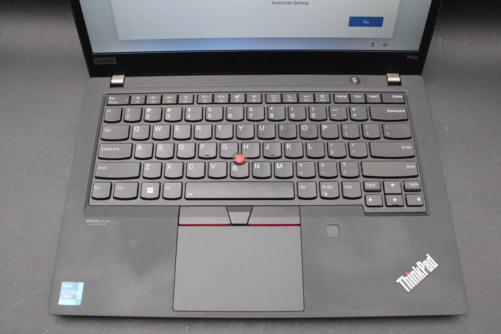 Lenovo ThinkPad P14s Gen 2i Used 14″ (i7-1185G7-16GB-512 GB NVMe)