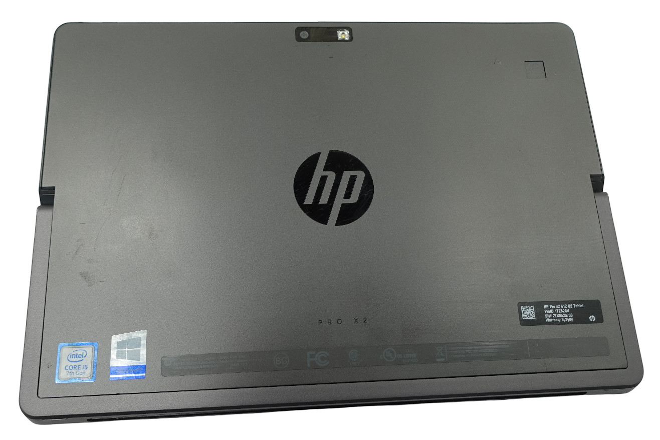HP Pro X2 612 G2 Tablet Core i5-7Y54 1.20GHz 8GB 256GB SSD