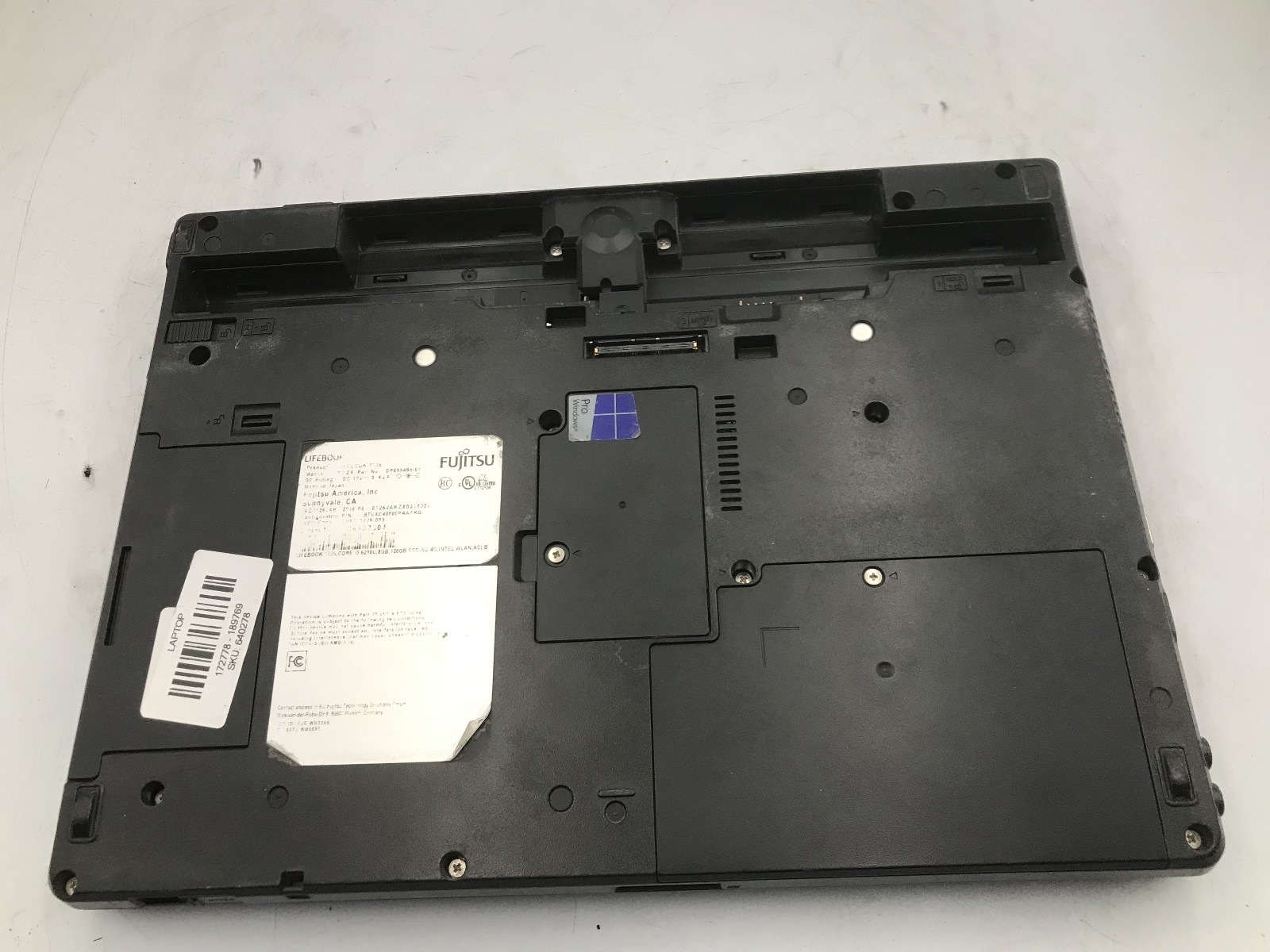 FUJITSU LIFEBOOK T726 – BOOTS TO BIOS – INTEL I5 6200U – 4GB RAM – READ DESC -BB