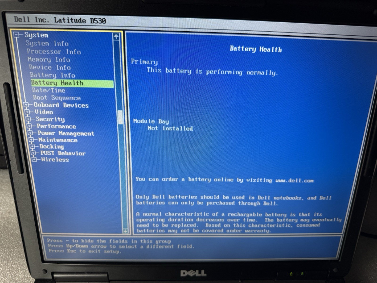 Dell Latitude D530 Intel Core 2 Duo 2.20 GHz 1GB RAM 80GB HDD No OS