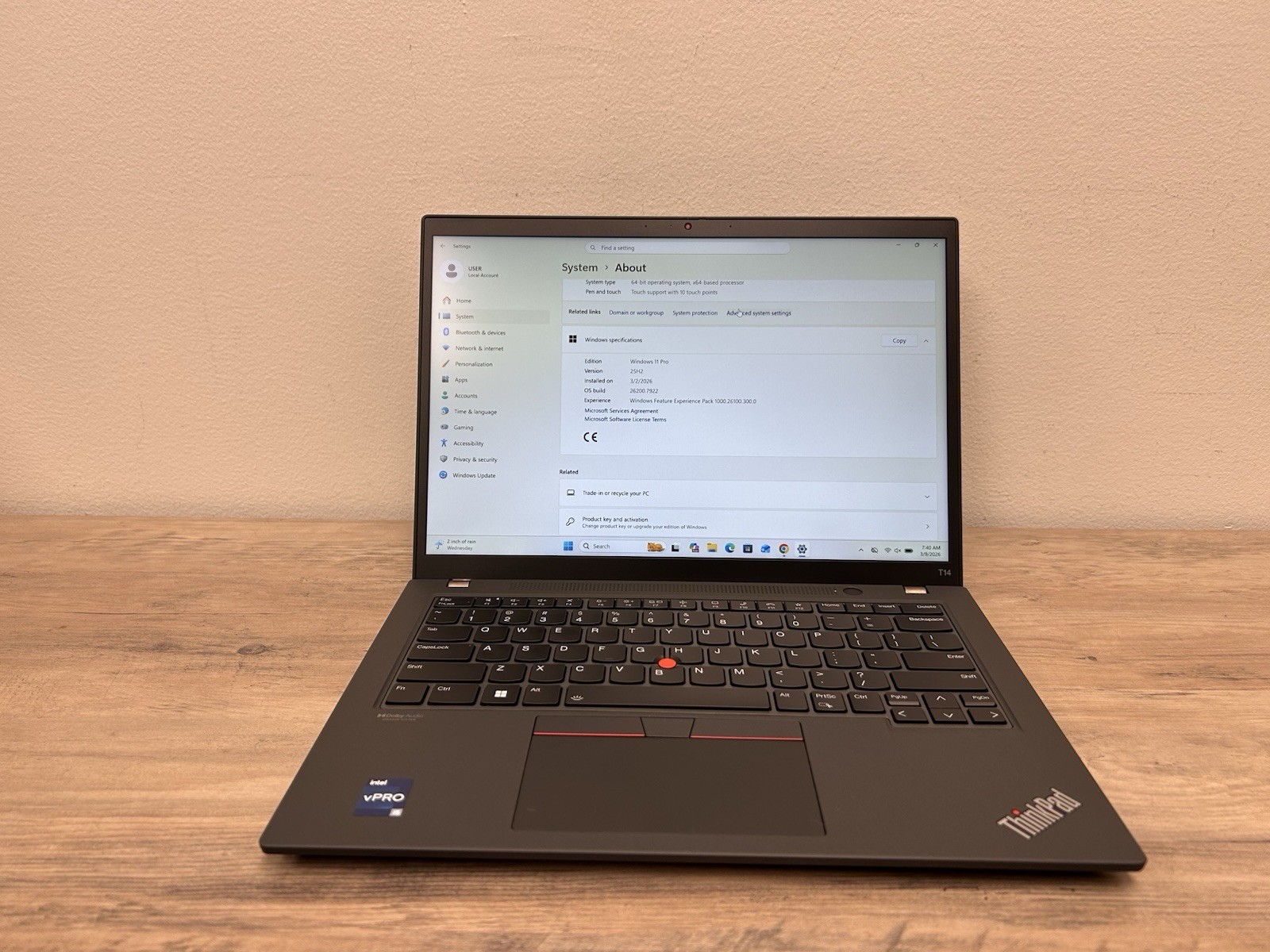 Lenovo ThinkPad T14 Gen 3 | Intel i5-1245U 21AJS5N500