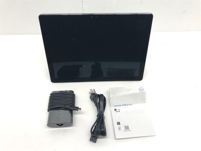 Dell Latitude 7200 Notebook Tablet 12.3-inch i5-8365U 8GB 256GB W10P USBC