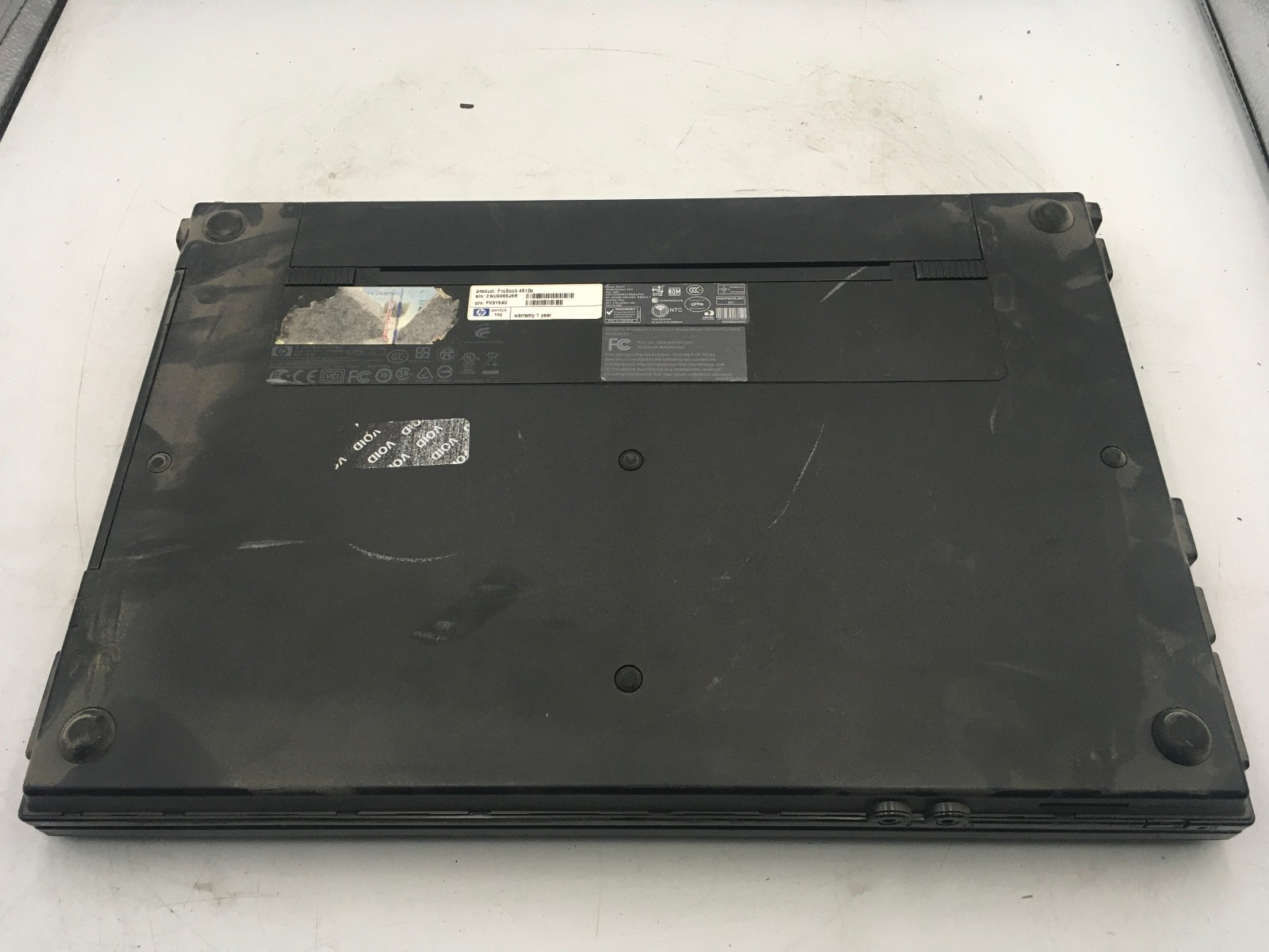 HP PROBOOK 4510S – BOOTS TO BIOS – INTEL CELERON 900 – 2GB RAM -READ DESCRIP- BB