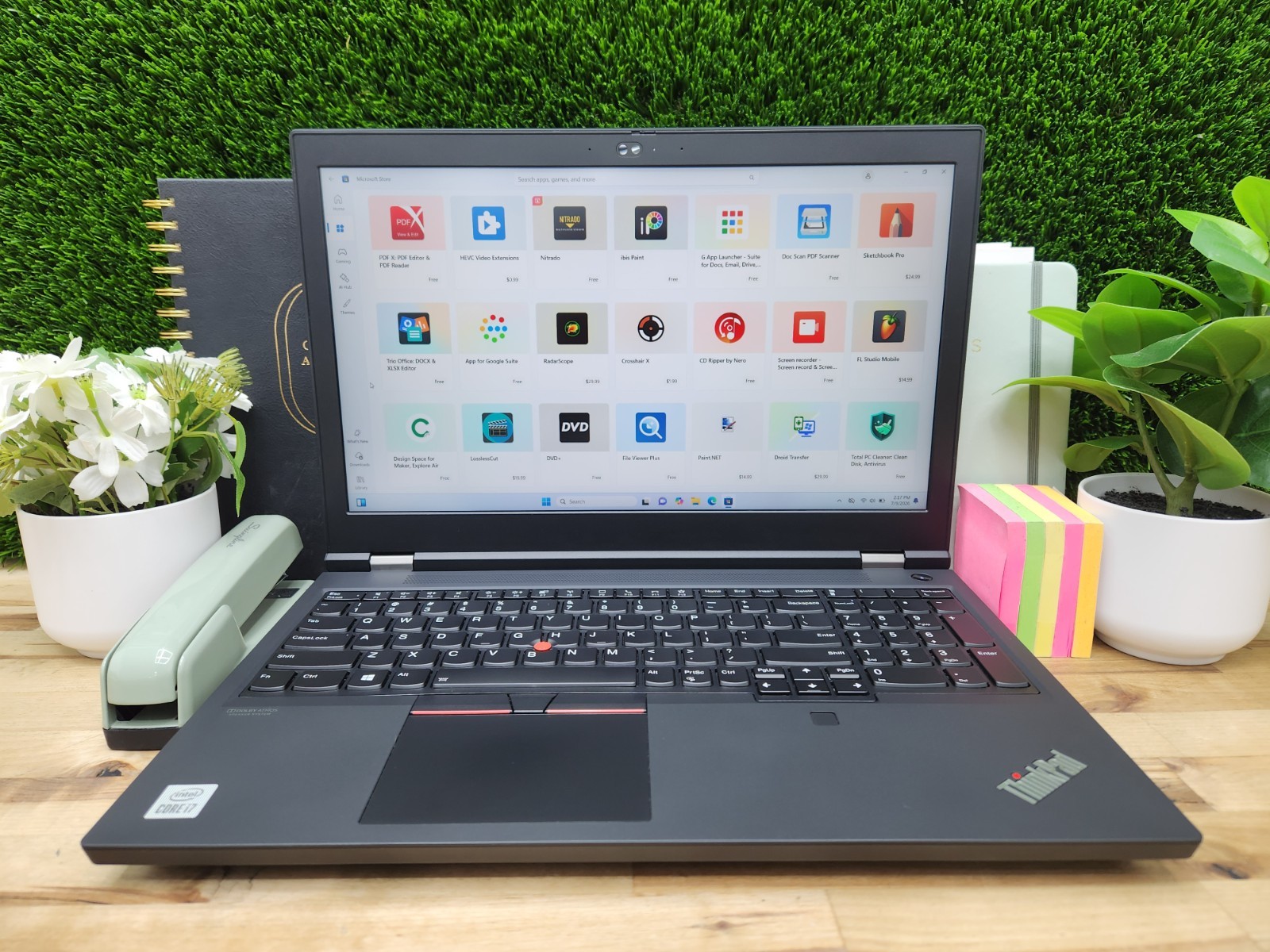 Lenovo ThinkPad P15 Gen 1 15.6″ i7-10750H 32GB 512GB SSD Quadro T2000 EXCELLENT~