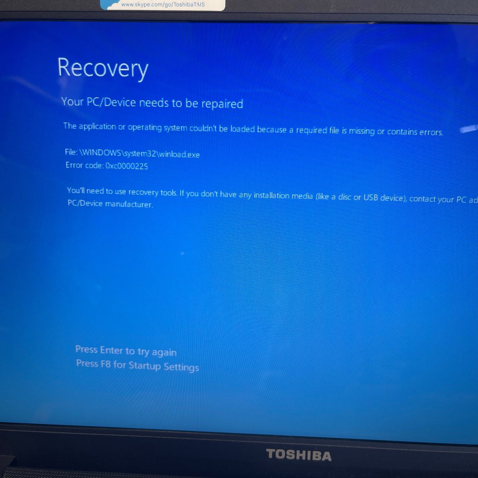 Toshiba Satellite C655 PARTS ONLY Laptop and Carrying Bag PLEASE READ