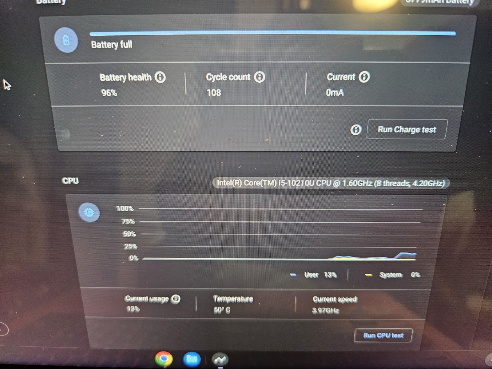 Samsung Chromebook XE530QDA i5 16gb Ram 128gb SSD Drive 10th Gen Touchscreen