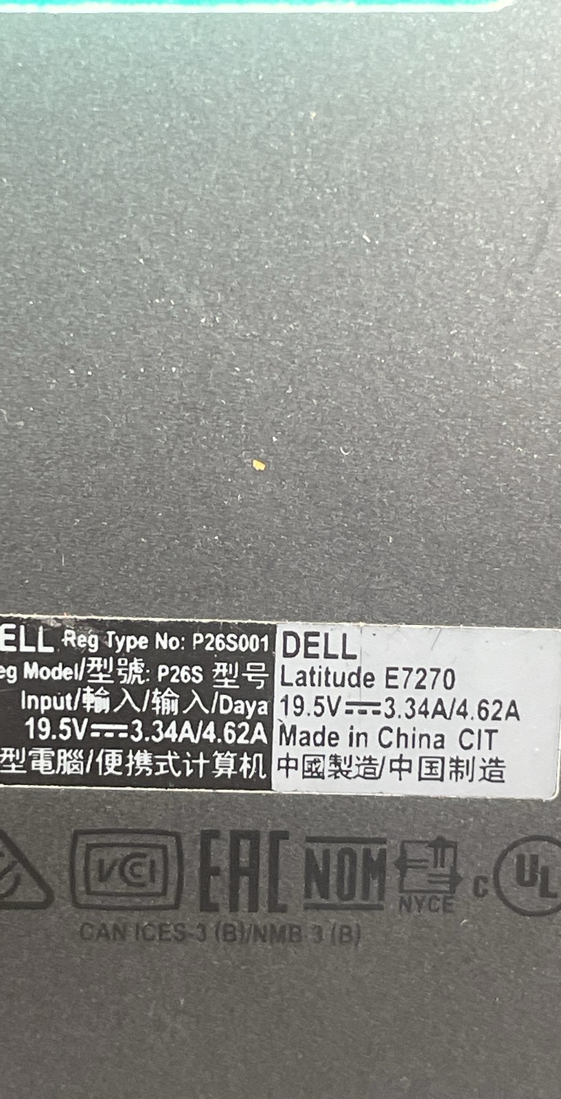 Dell Latitude 7280 P28S Ultrabook & E7270 P26S Laptops No HDD Lot Of 2
