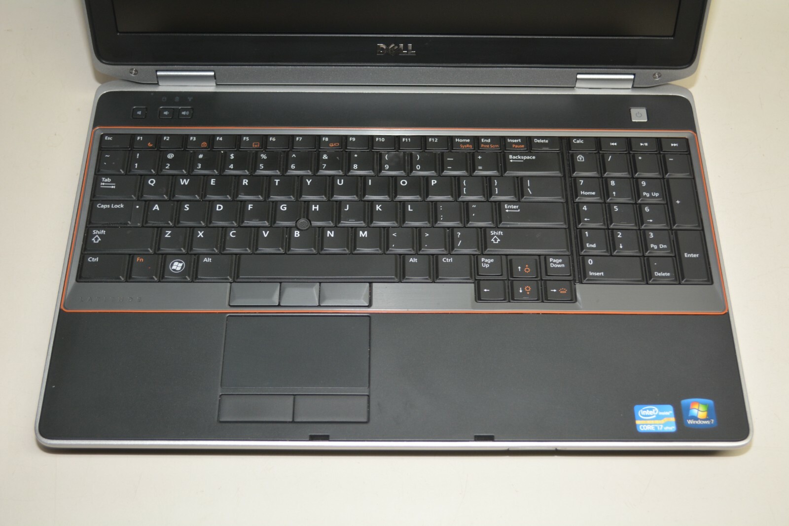 Dell Latitude E6520 Intel Core i7-2720QM @ 2.20GHZ 8GB Ram No HD #W105