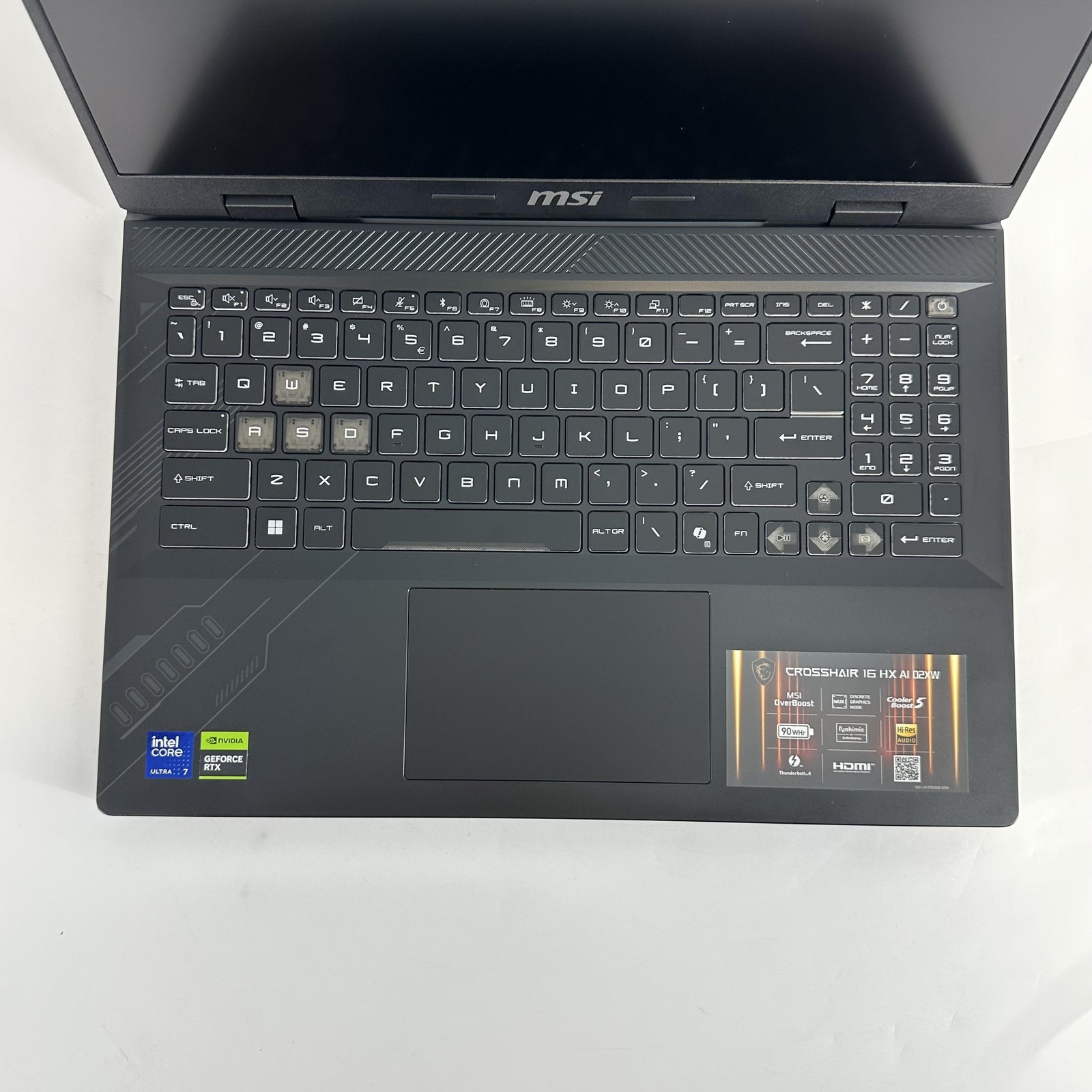 MSI Crosshair 16 HX AI QHD+ 2.4 GHz Ultra 7 255HX 32GB 2TB/1TB NVIDIA RTX 5060