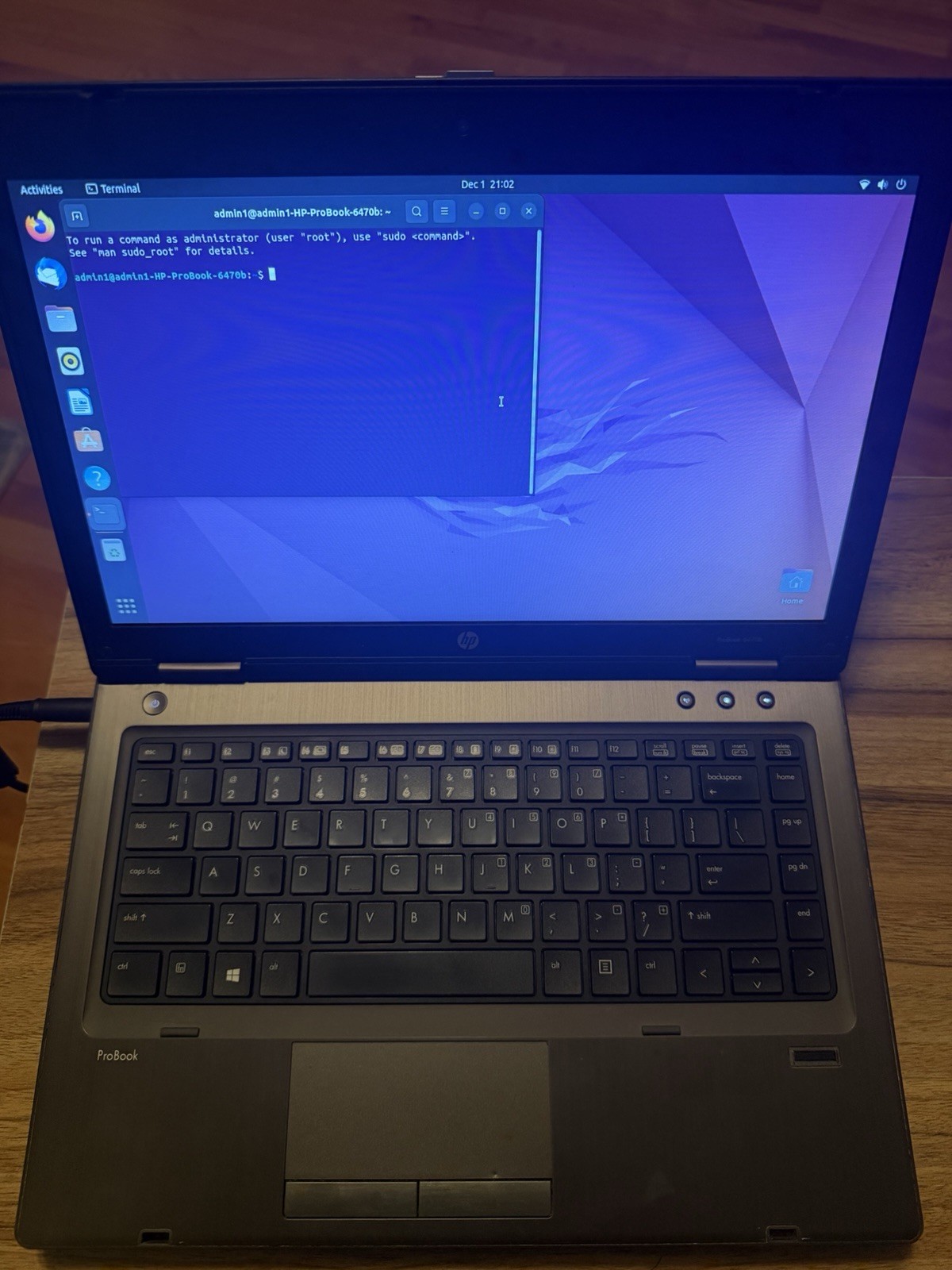 HP ProBook 6470b 14″ Laptop i5-3320M 2.6GHz 8GB 750GB DVD+RW Ubuntu