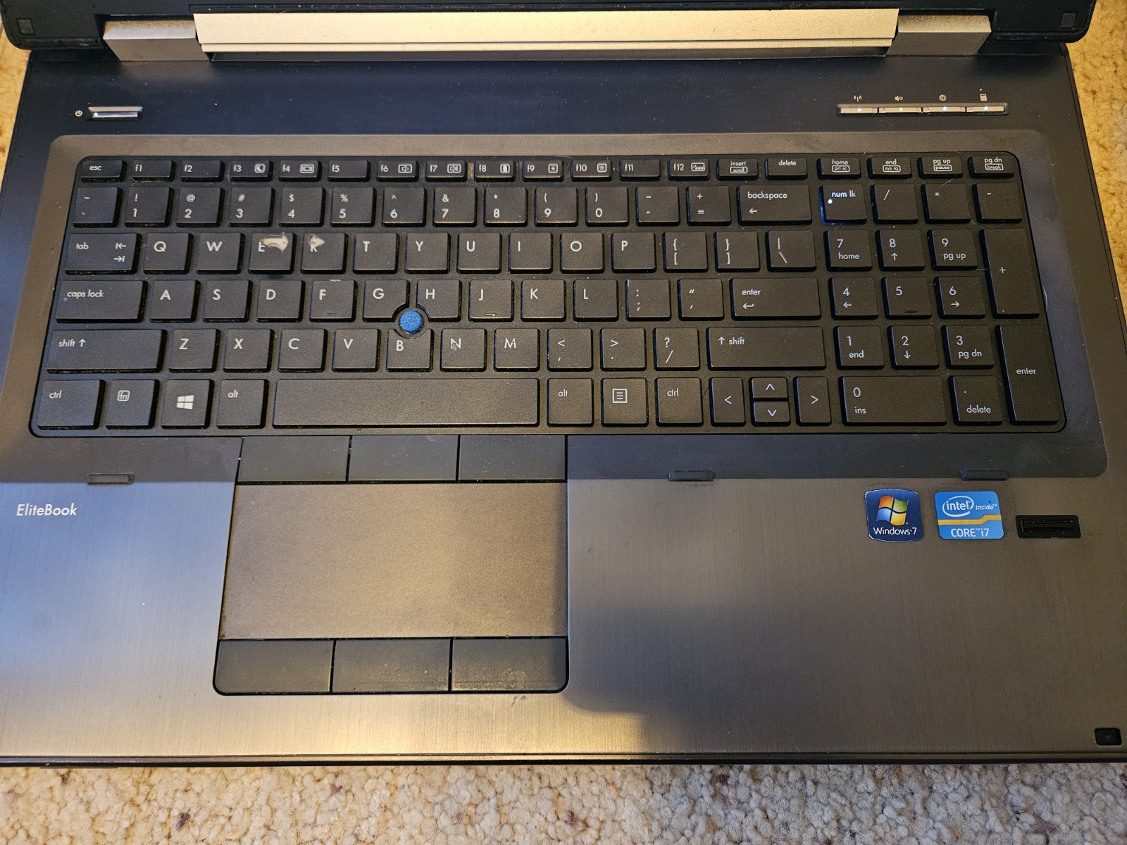 HP Elitebook 8770w Workstation i7 | 16GB DDR3 | 250GB SSD