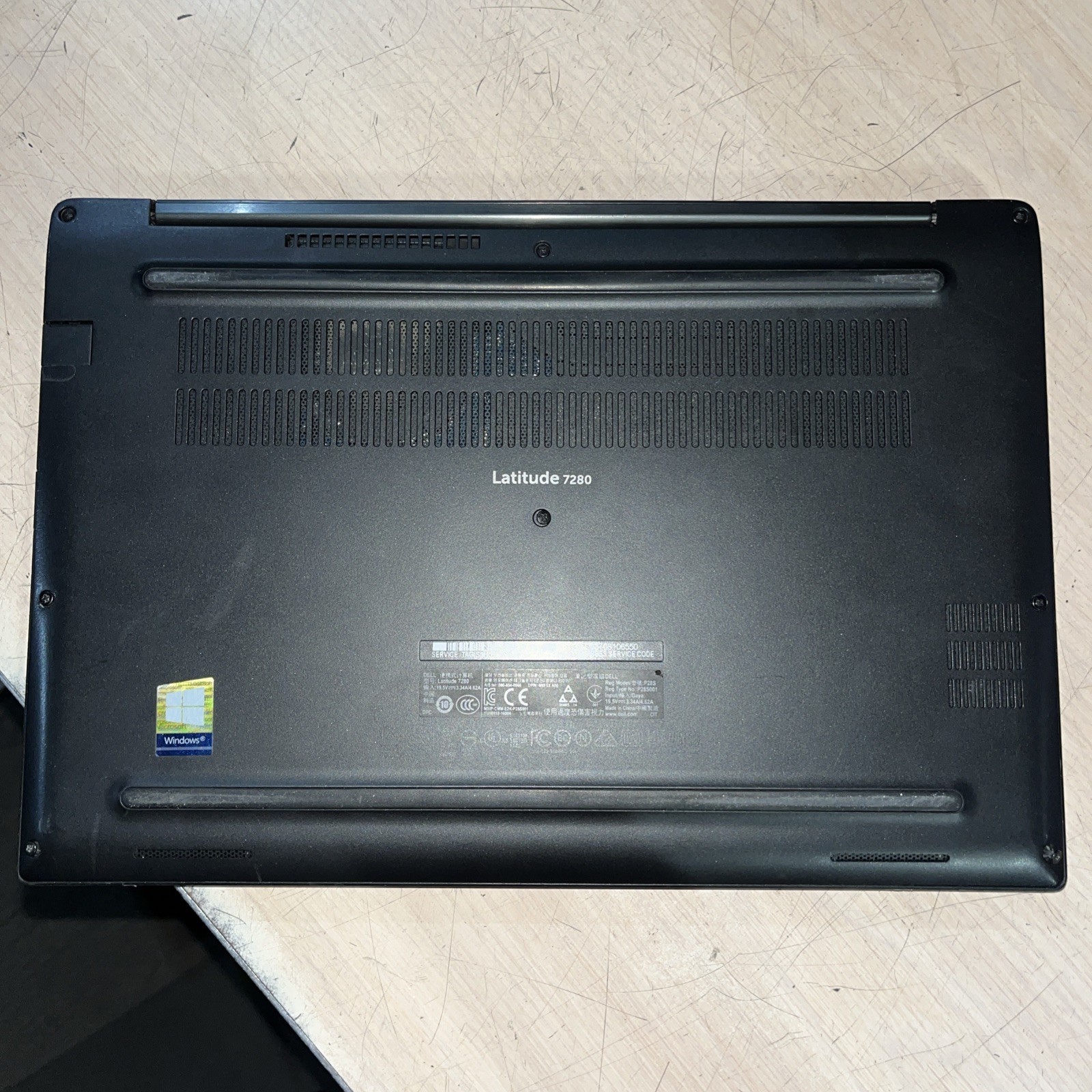 DELL LATITUDE 7280 INTEL CORE I5-7300U 2.60GHZ 8GB RAM NO HD