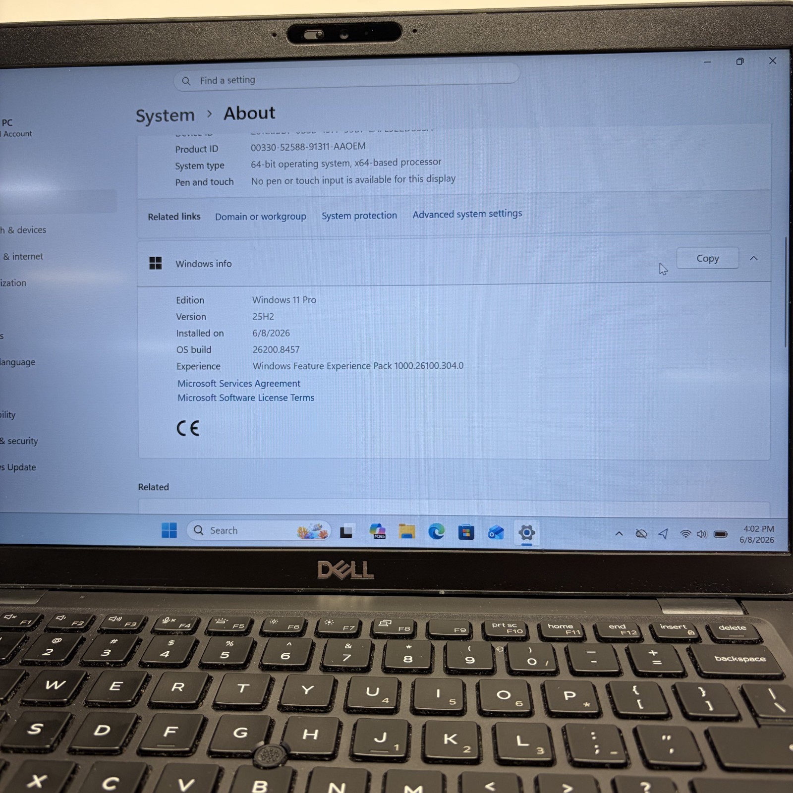 Dell Latitude 5400 14″ Laptop Intel Core i5-8365U 16GB RAM 256GB SSD w/ PS
