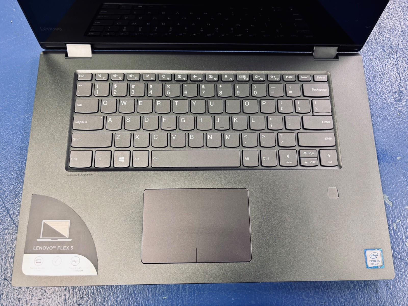Lenovo IdeaPad FLEX 5-1570 15.6″ Intel i5-8250U@1.60GHz, 8GB-RAM, 512GB-SSD.