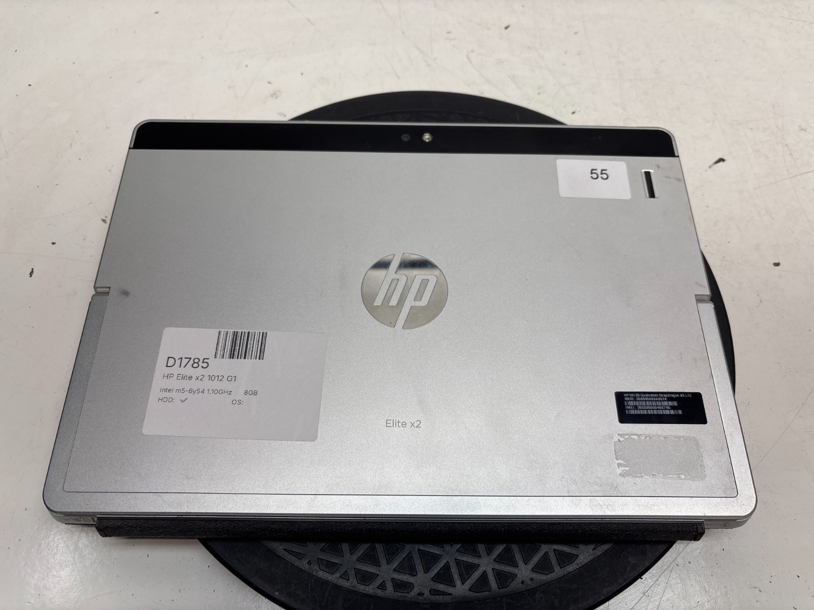 HP Elite x2 1012 G1 Intel m5-6y54 1.10GHz 8GB 256GB SSD Windows 11