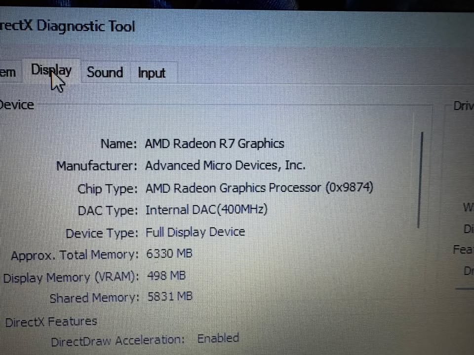 Lenovo Ideapad 320 AMD A12/ 12 gigs Ram/ 256SSD/ DVDRW power cable