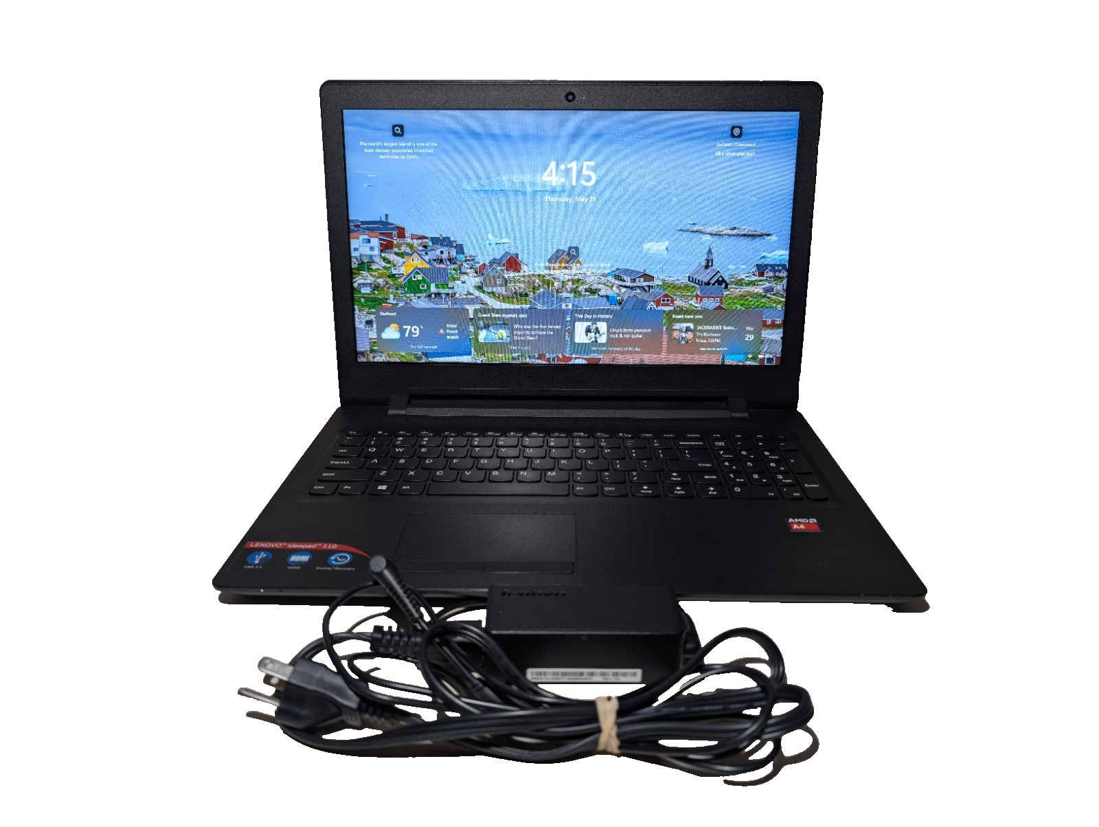 LENOVO IDEAPAD 110-15ACL | AMD A4-7210 8GB RAM 256GB SSD | WIN 11 DVD