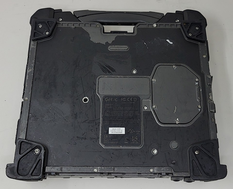 GETAC B300G6 Rugged Laptop Intel I5-6200U For Parts/Needs Repair SEE NOTES