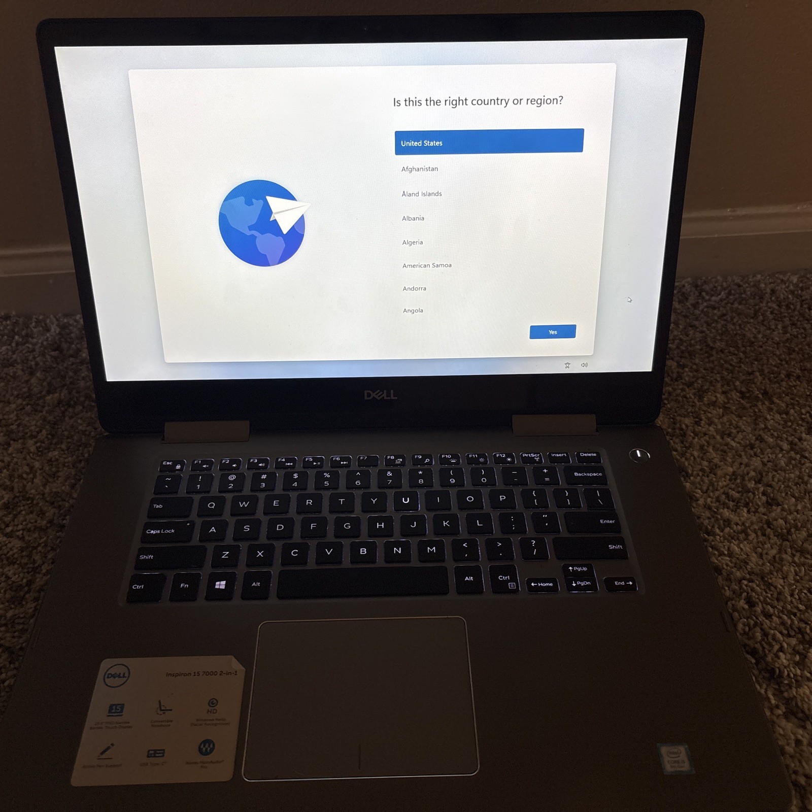Dell Inspiron 15 7000 2-in-1 Laptop