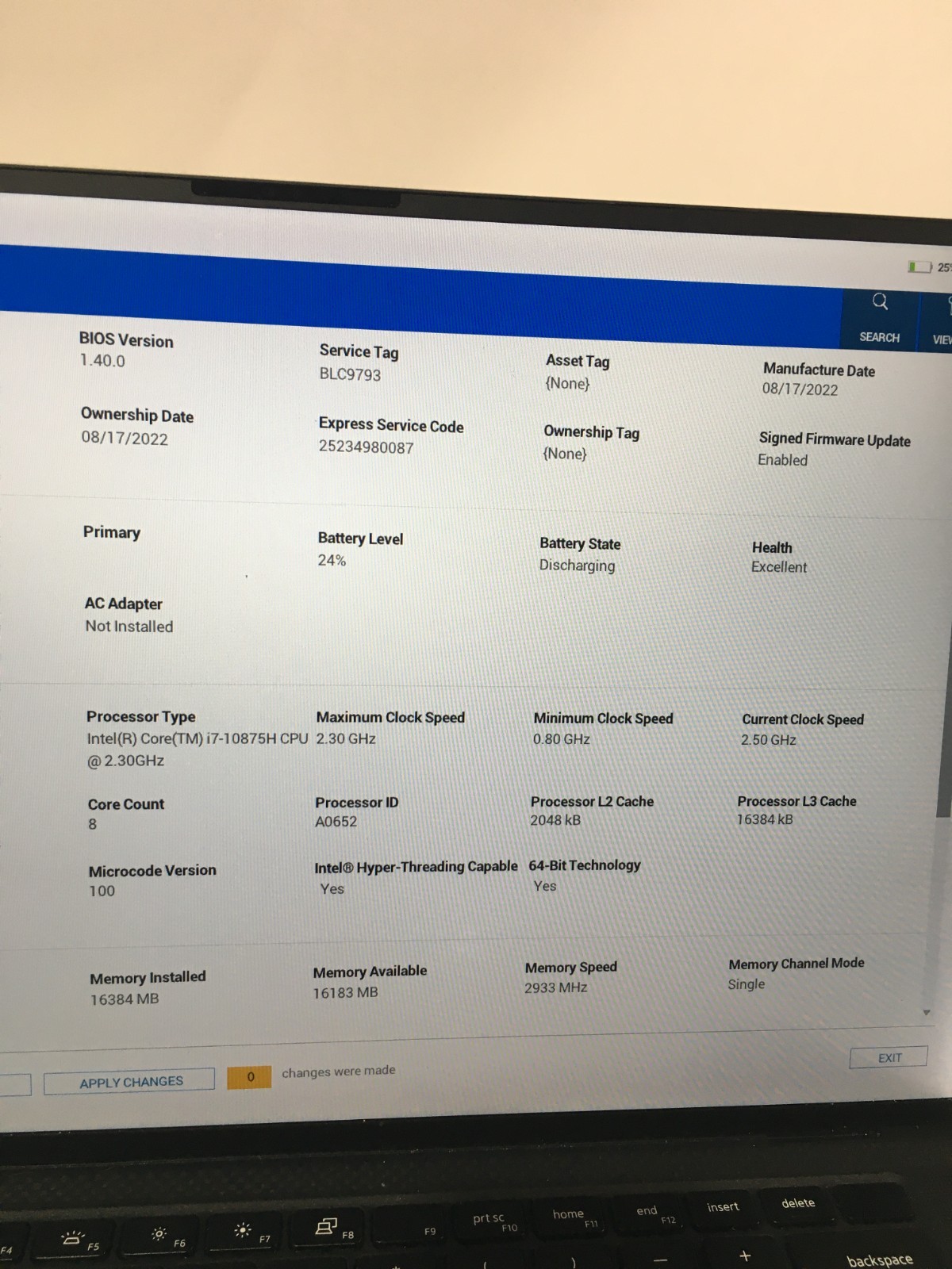 Dell Precision 5550 i7‑10875H 16GB 1TB SSD T1000 15.6″ FHD Non‑Touch Win11