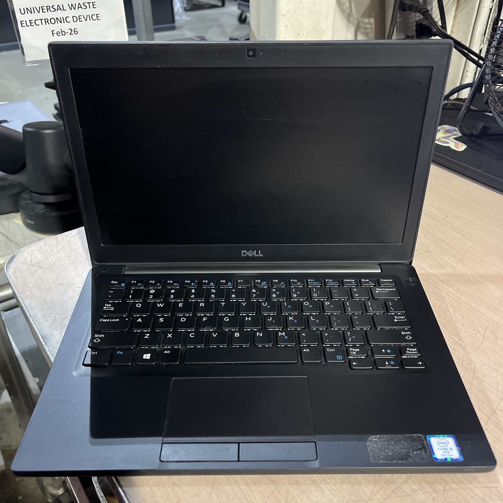 DELL LATITUDE 7290 INTEL CORE I5-8350U 1.70GHZ 8GB RAM NO HD