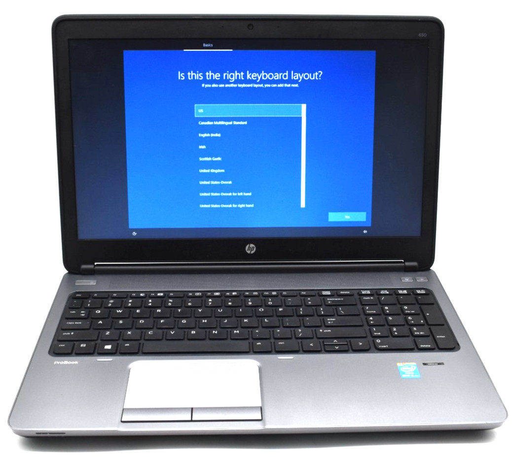 15.6″ HP PROBOOK 650 G1 Laptop i5-4340M @ 2.90GHz 8GB RAM 256GB SSD Win 10 Pro