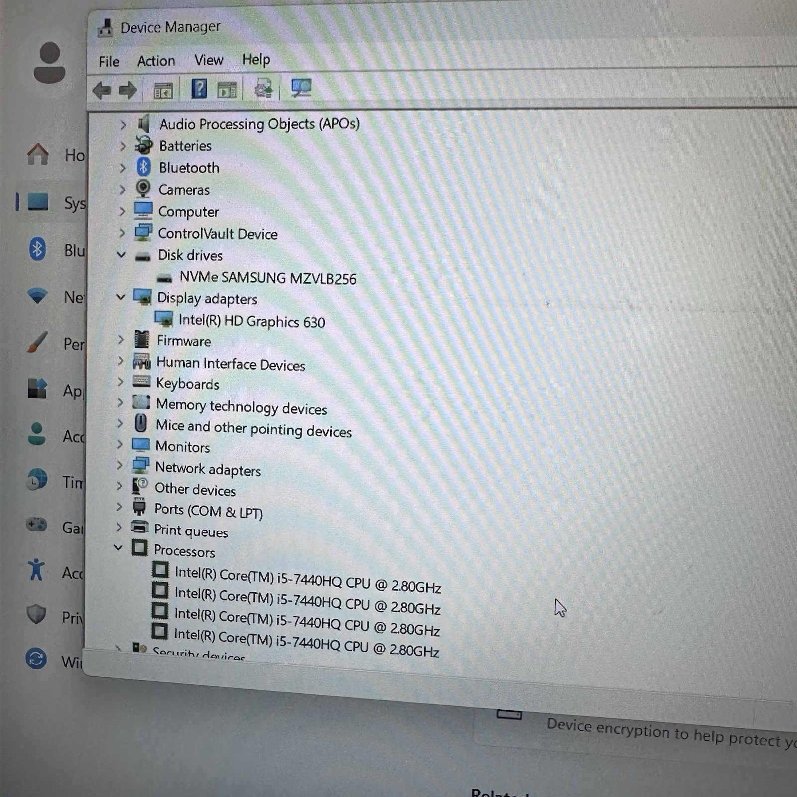 Dell Latitude 5580 – i5-7440HQ 7th Gen | 8GB RAM | 256GB SSD | Windows 11