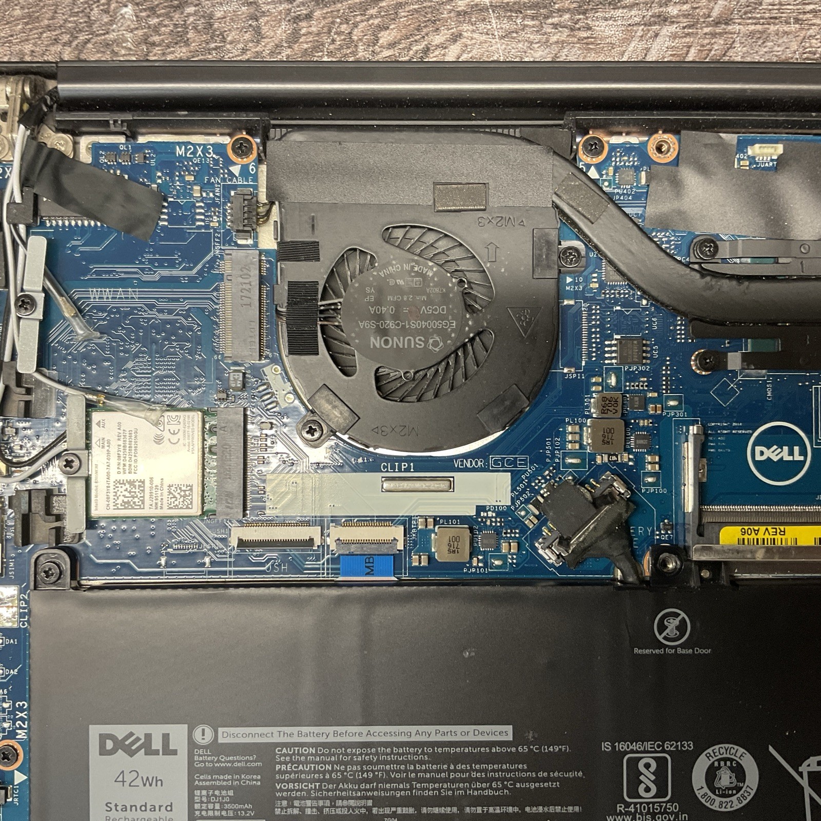 Dell Latitude 7380 / i5 7th Gen / BIOS Unlocked / No RAM / No SSD / P20