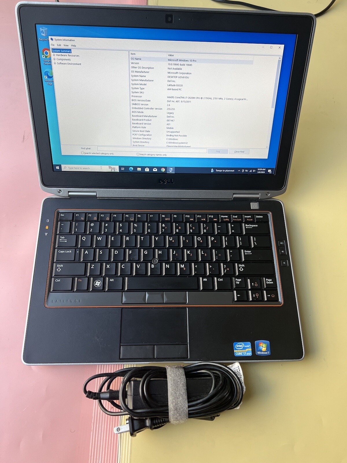 Dell Latitude E6320 13.3″ Core i7-2620M 2.70GHz 8GB RAM 500GB HDD HDMI WEBCAM