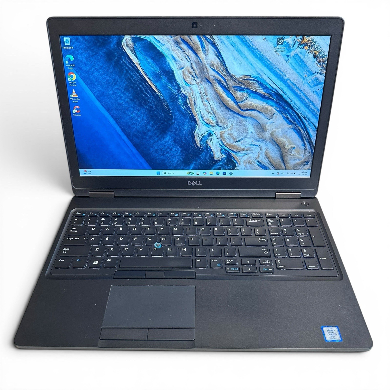 Dell Latitude 5580 – i5-7440HQ 7th Gen | 8GB RAM | 256GB SSD | Windows 11