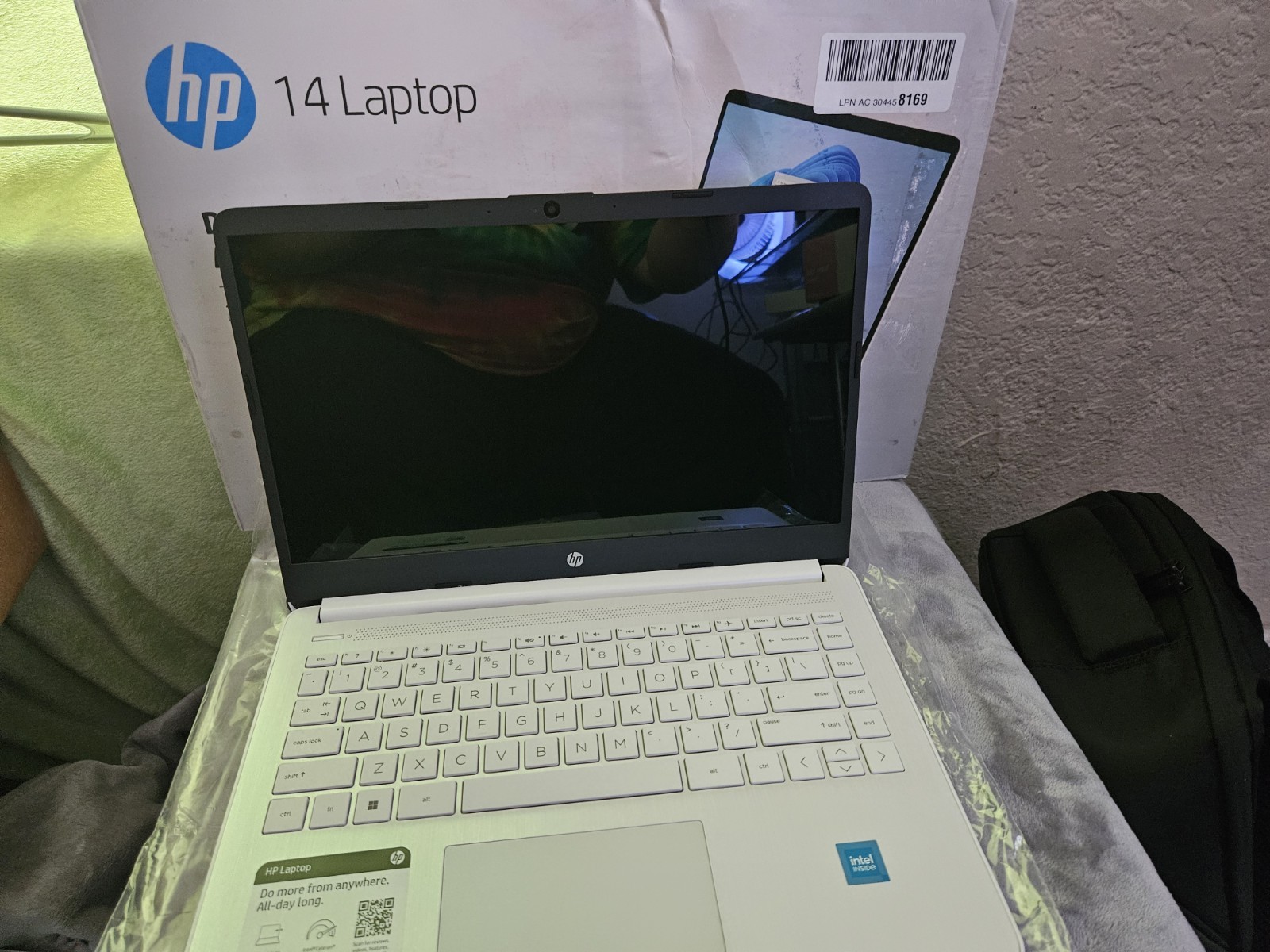 HP Laptop 14″ Intel Celeron 4GB 64GB eMMC Windows 11 S Mode Silver